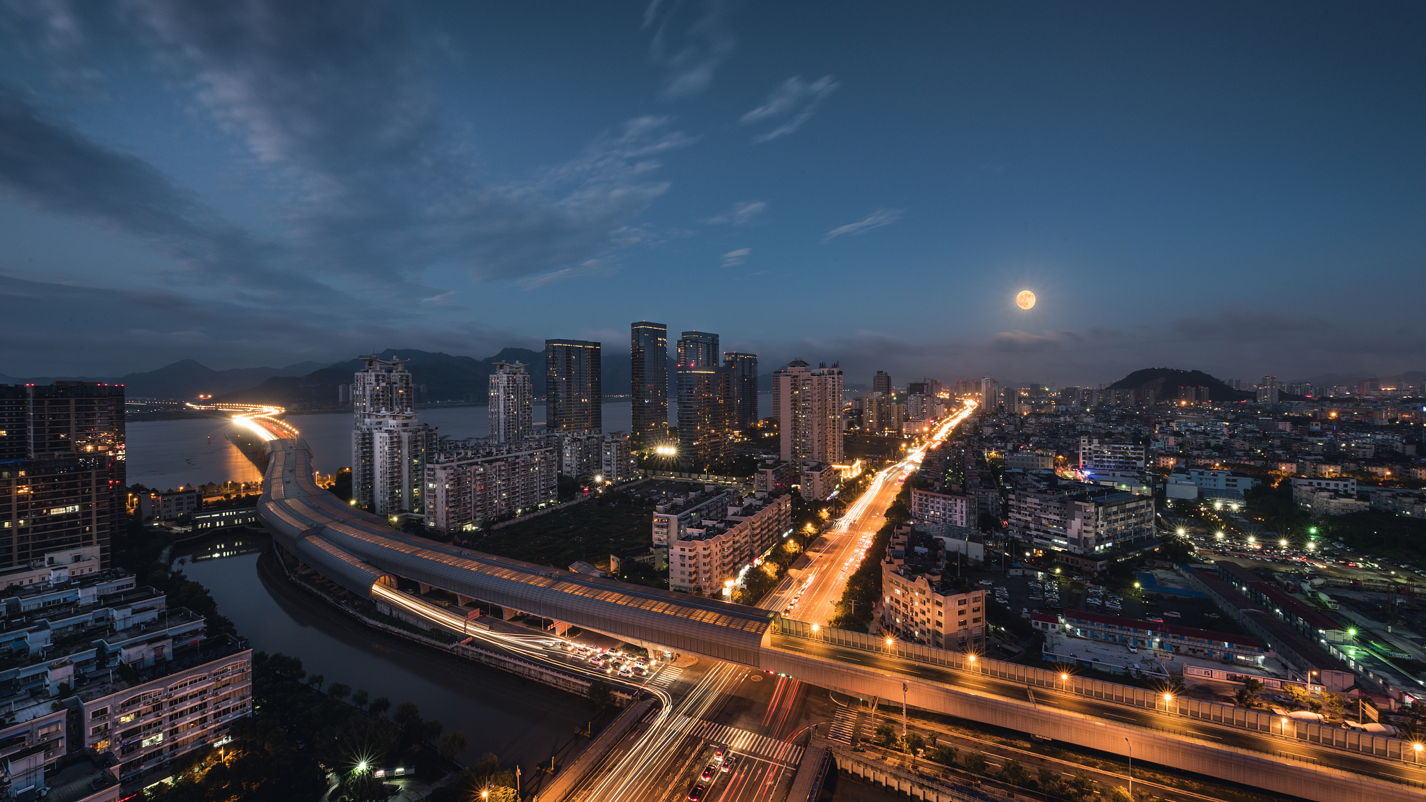 温州鹿城城市风光