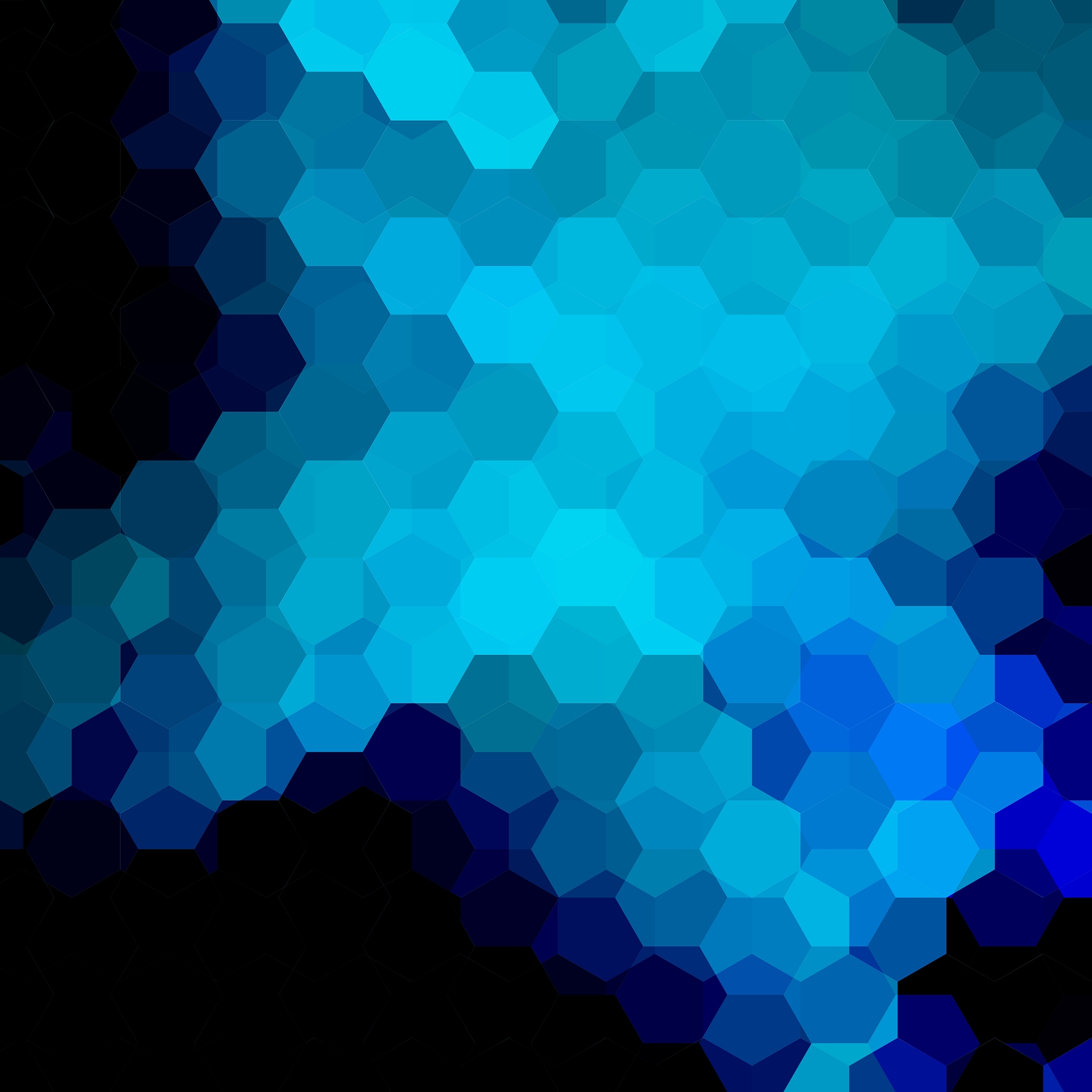 background of geometric shapes dark blue mosaic