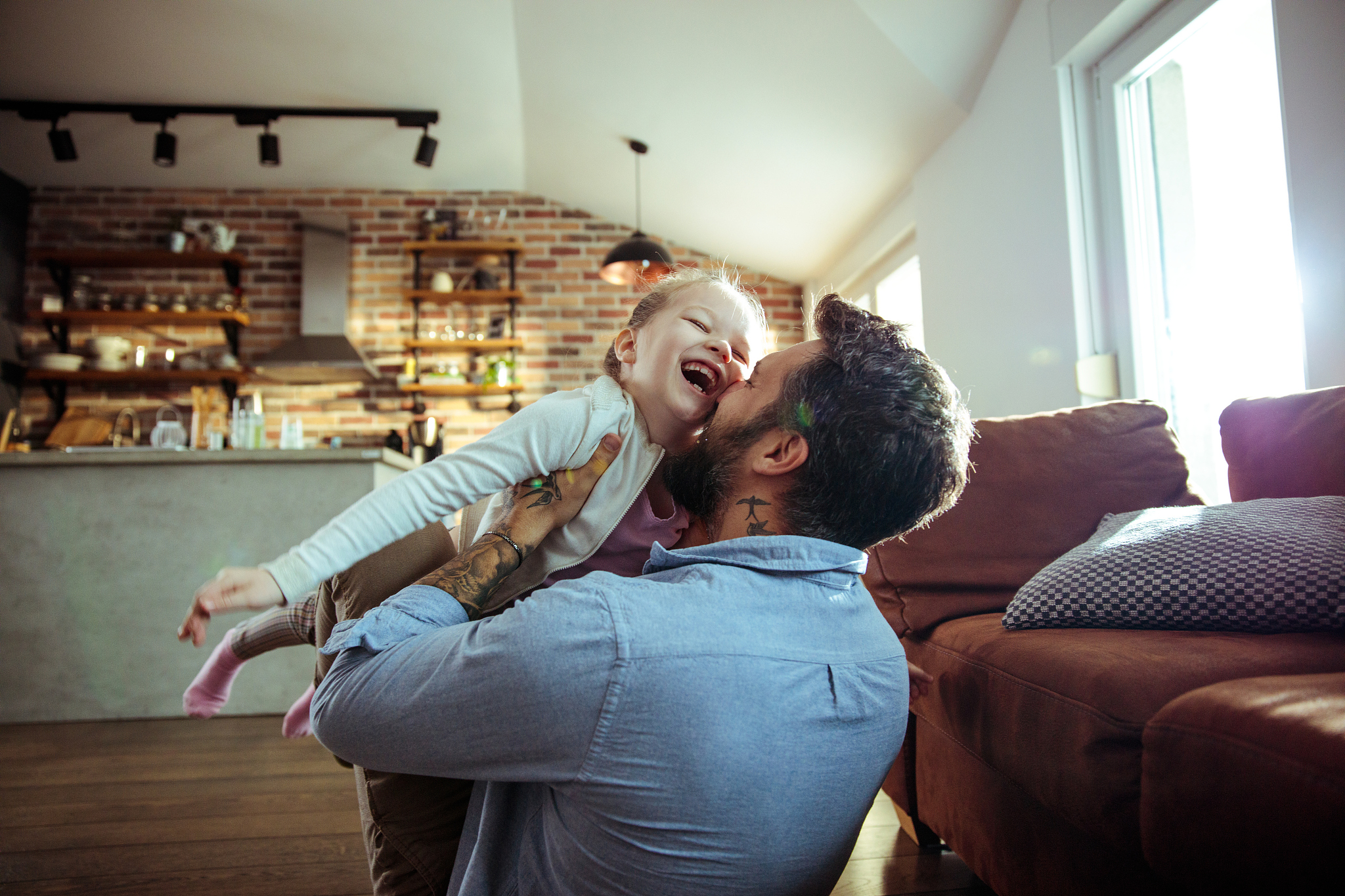 father and daughter
