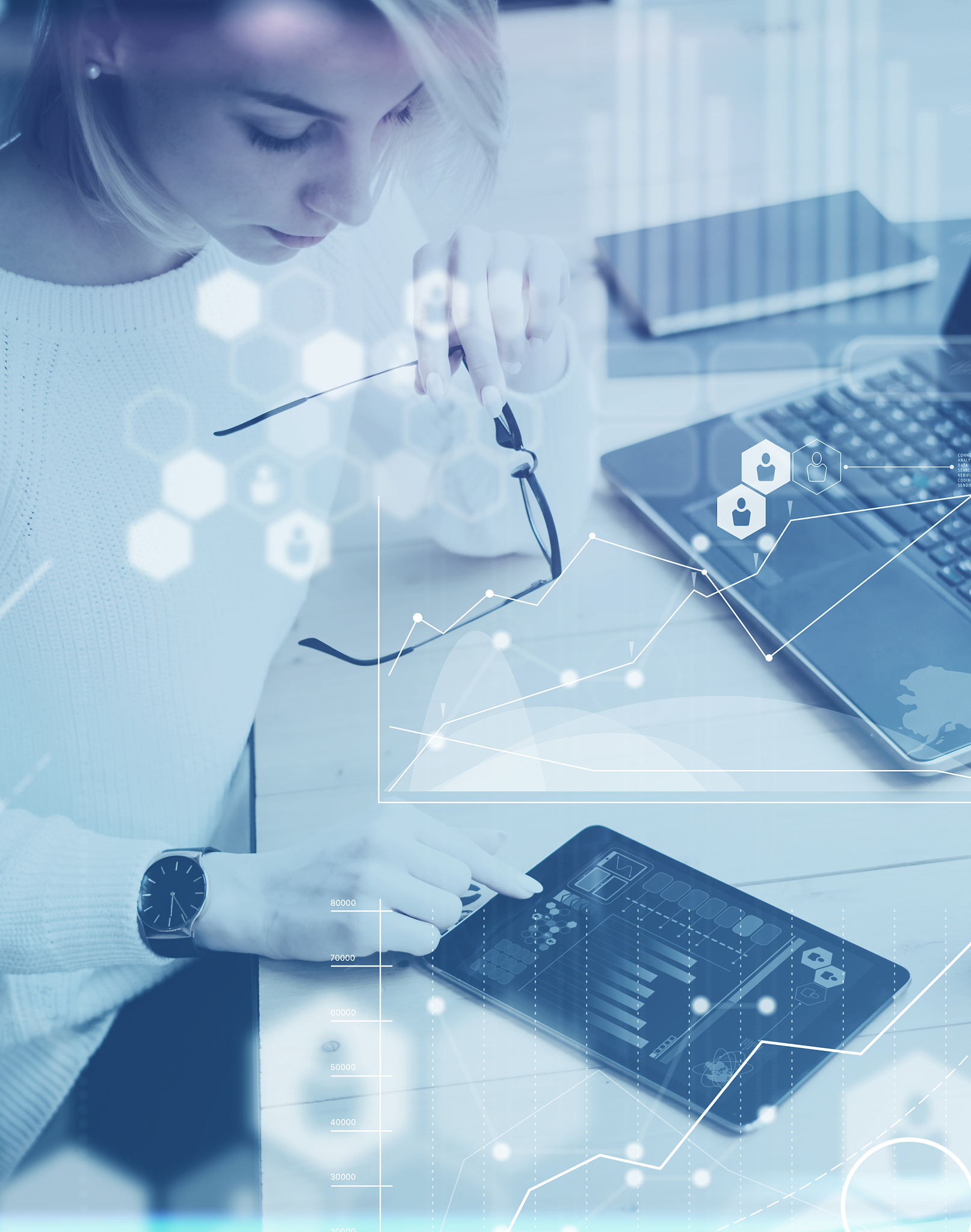 concept of digital screen,virtual connection icon,diagram,graph 