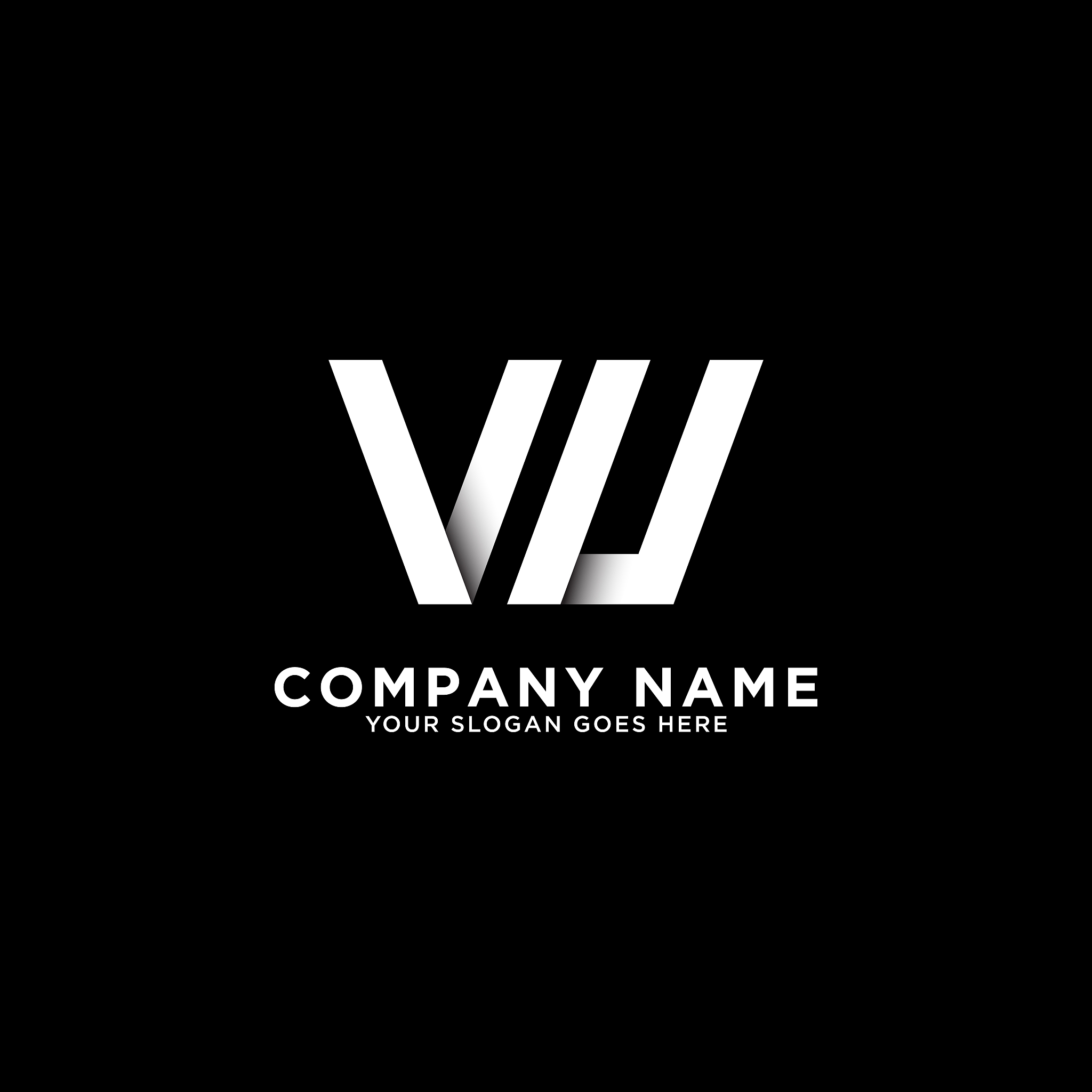 v letter logo designs, clean and clever logo template