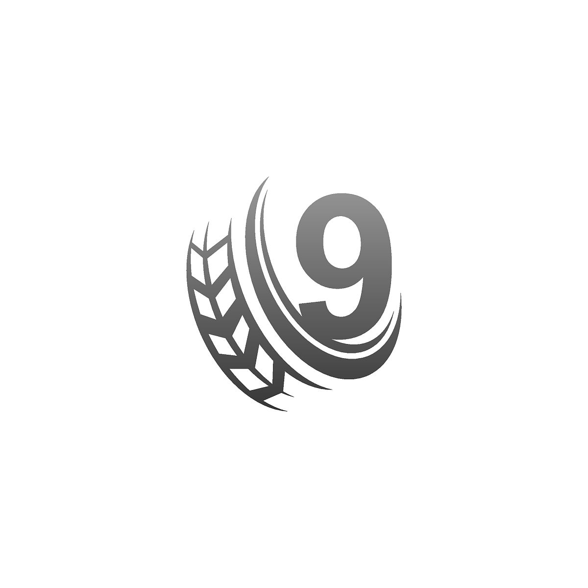 9号与拖轮图标设计模板插图
