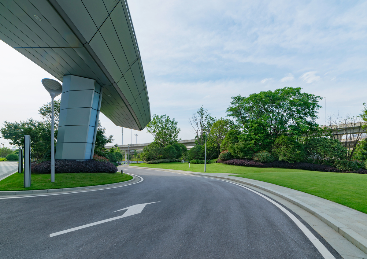 铜陵西湖新区市政道路绿化带景观设计方案