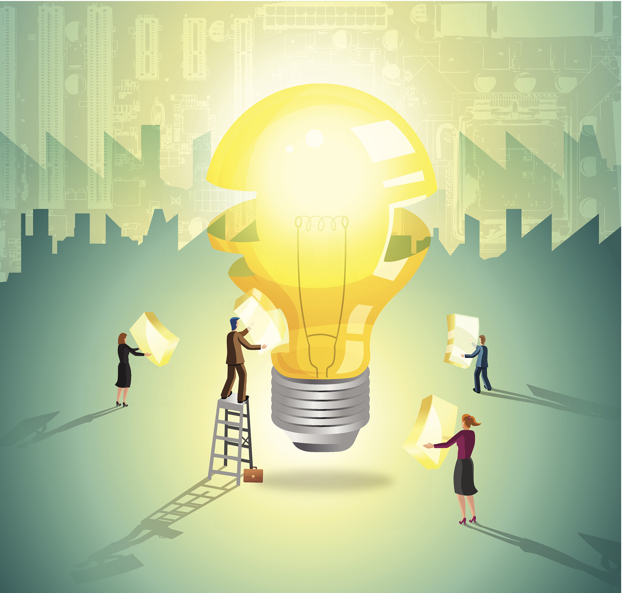 building up an innovative idea
