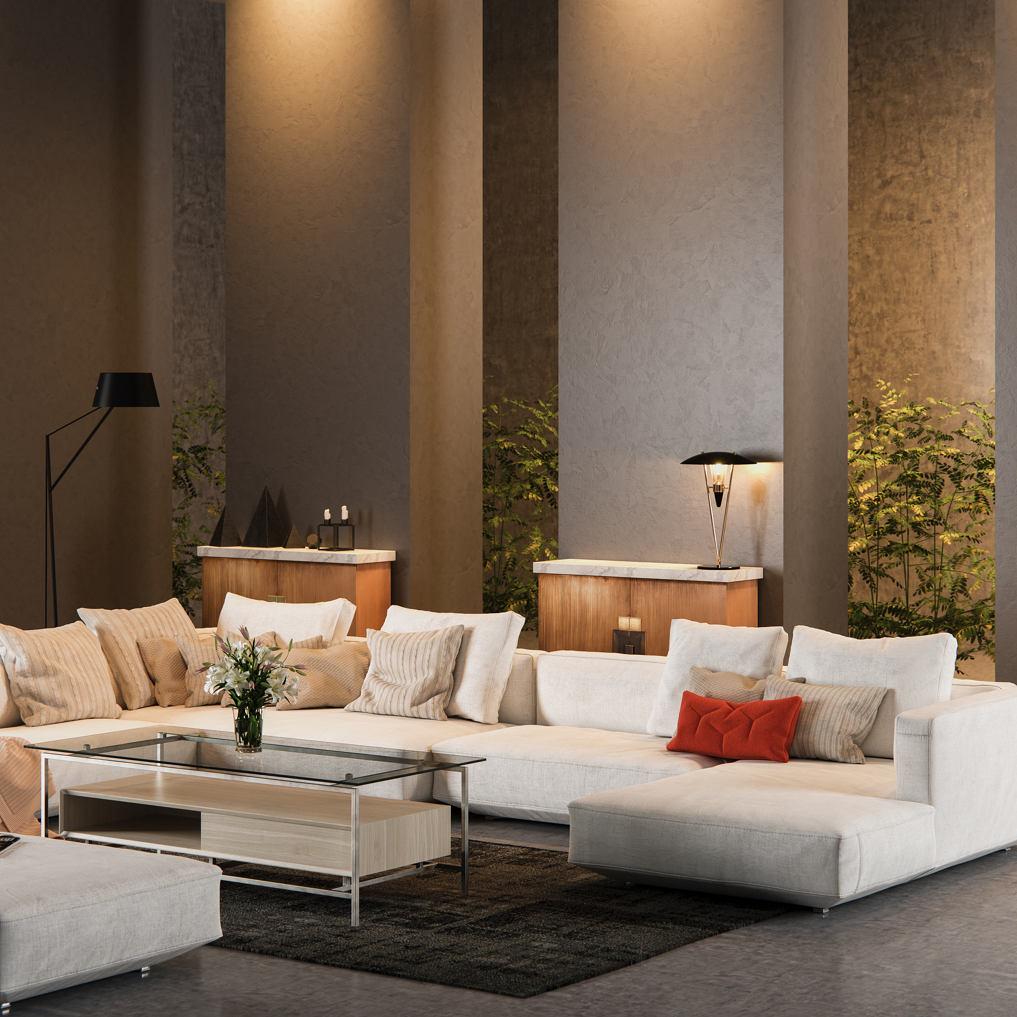 modern living room interior design