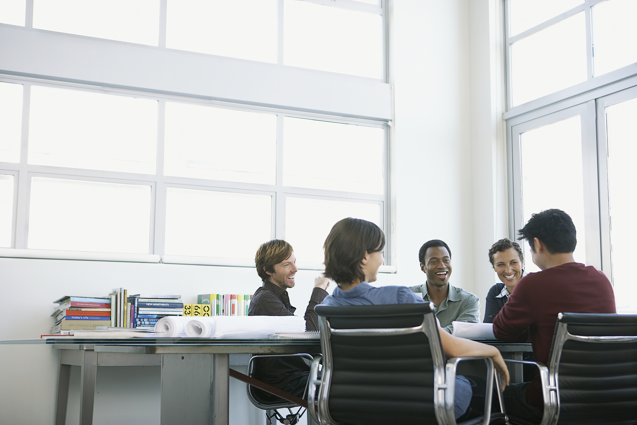 architects in a meeting