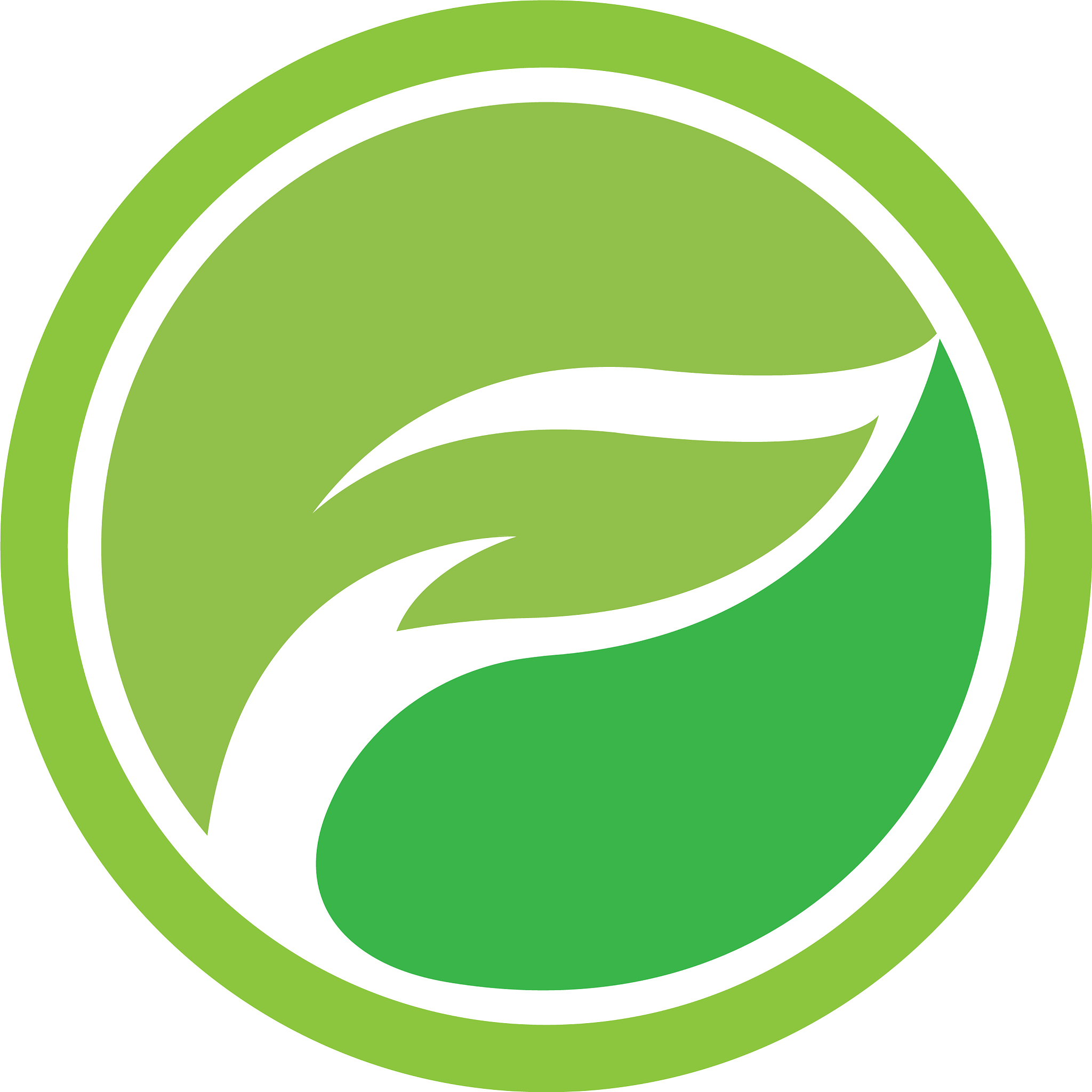 eco tree leaf logo template