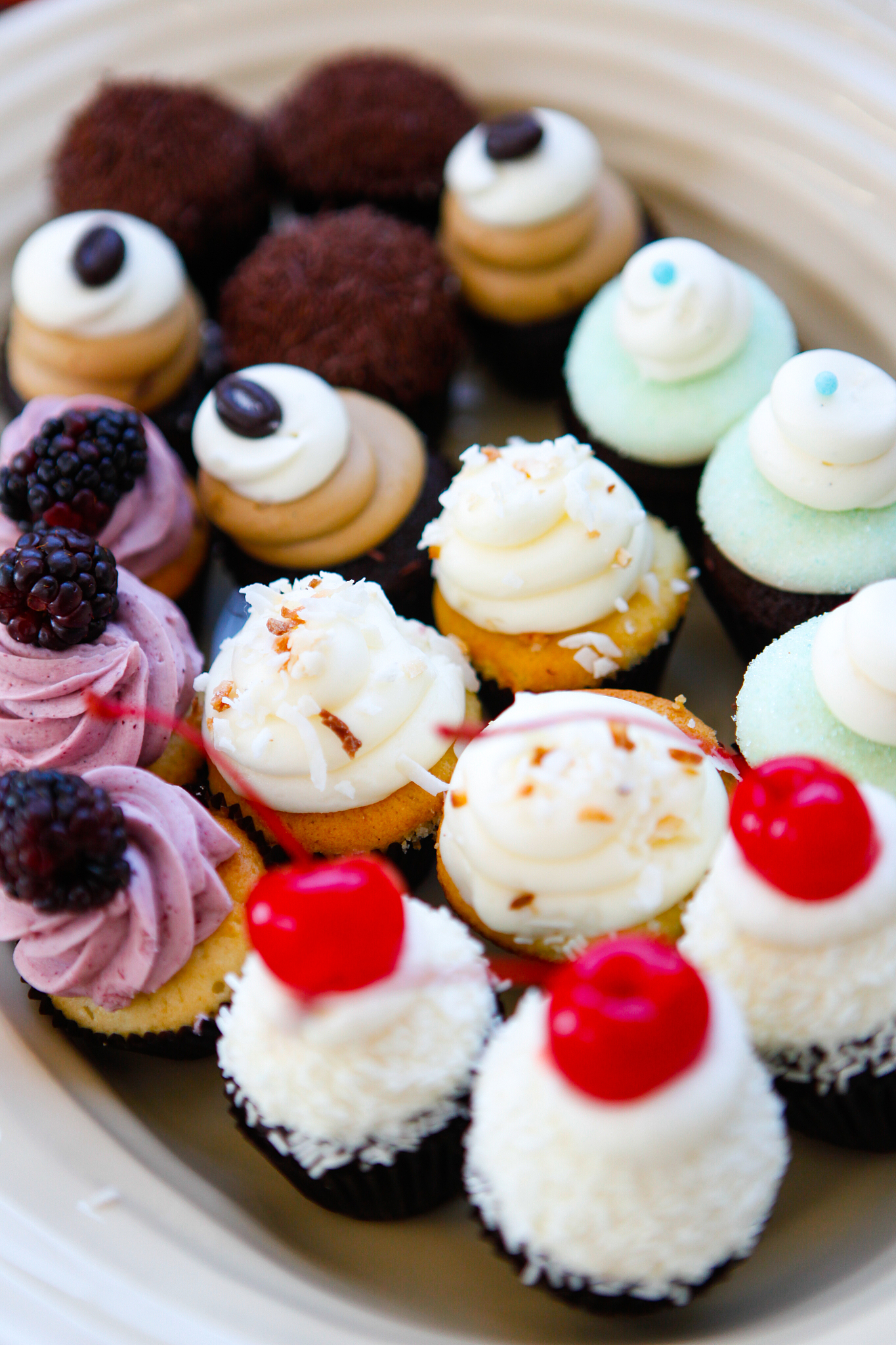 high end mini cupcakes