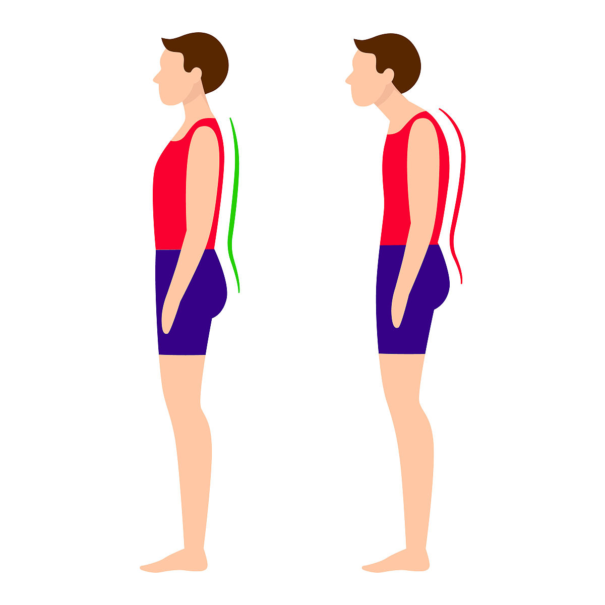 背部佝偻脸部坚瘦得人是小人特点吗回答加拓展。