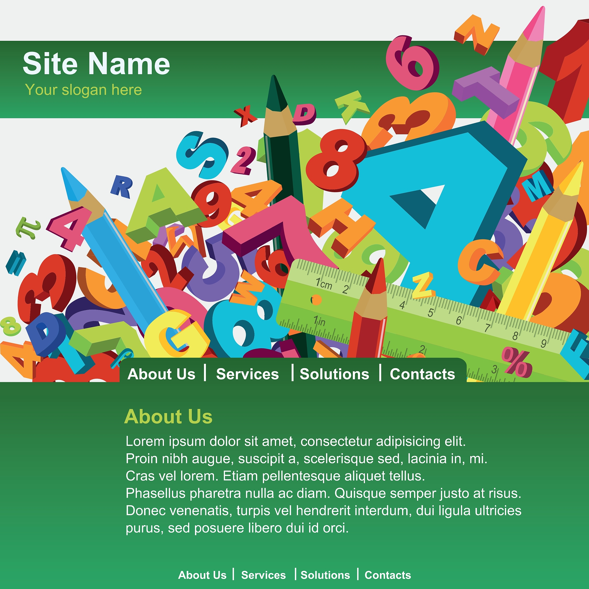 website template