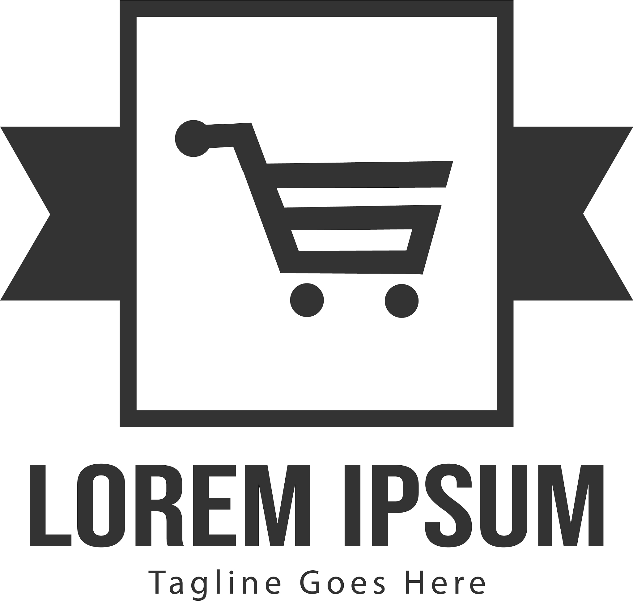shopping logo template design shopping logo with