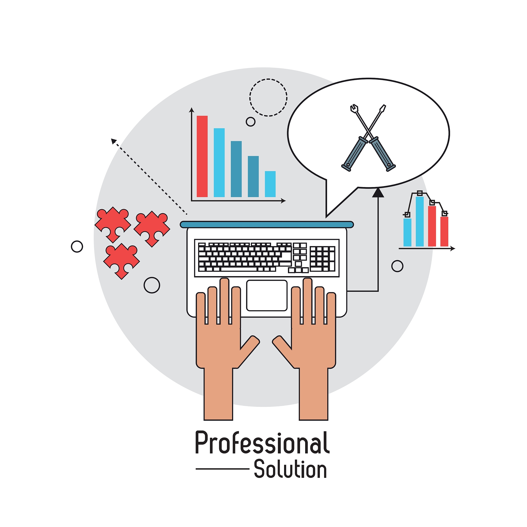 flat about customer service design