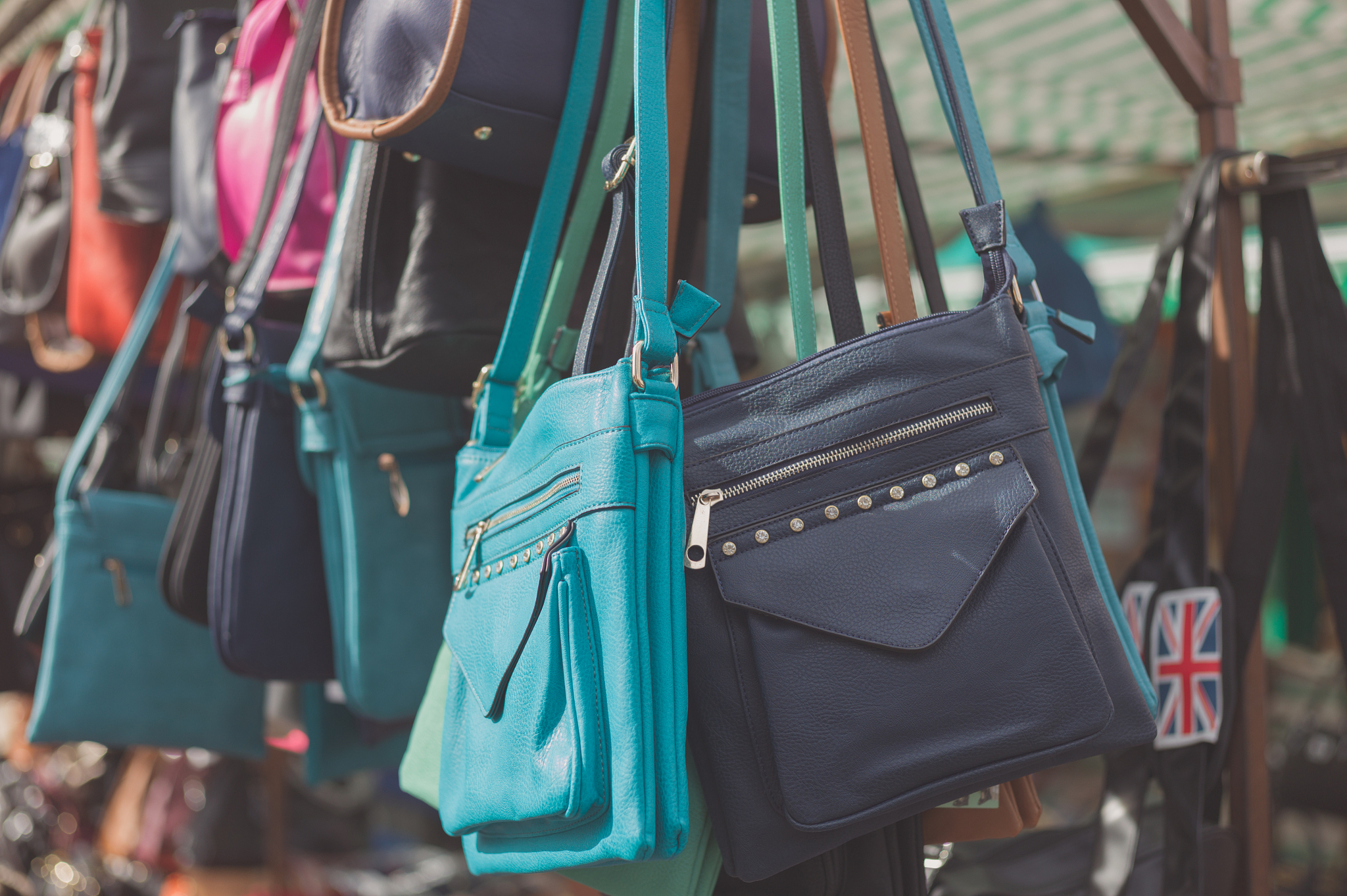 bags at a market