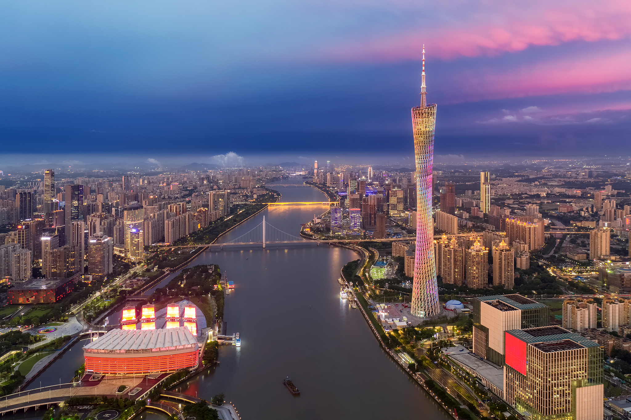 广州塔与海心沙