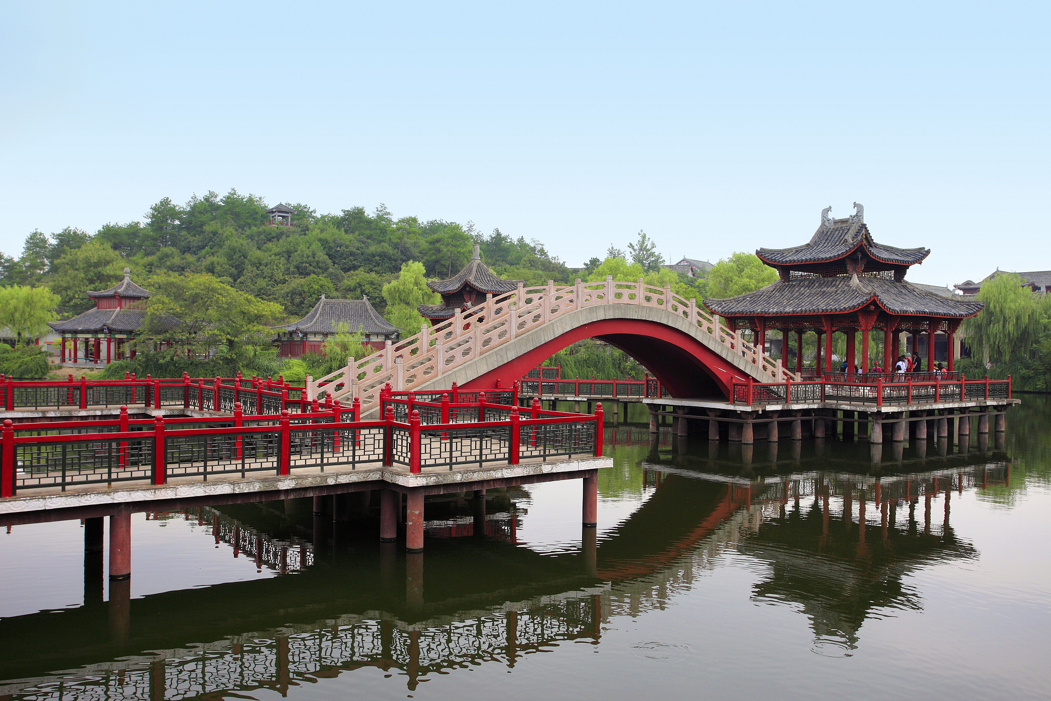 浙江横店宋代仿古建筑