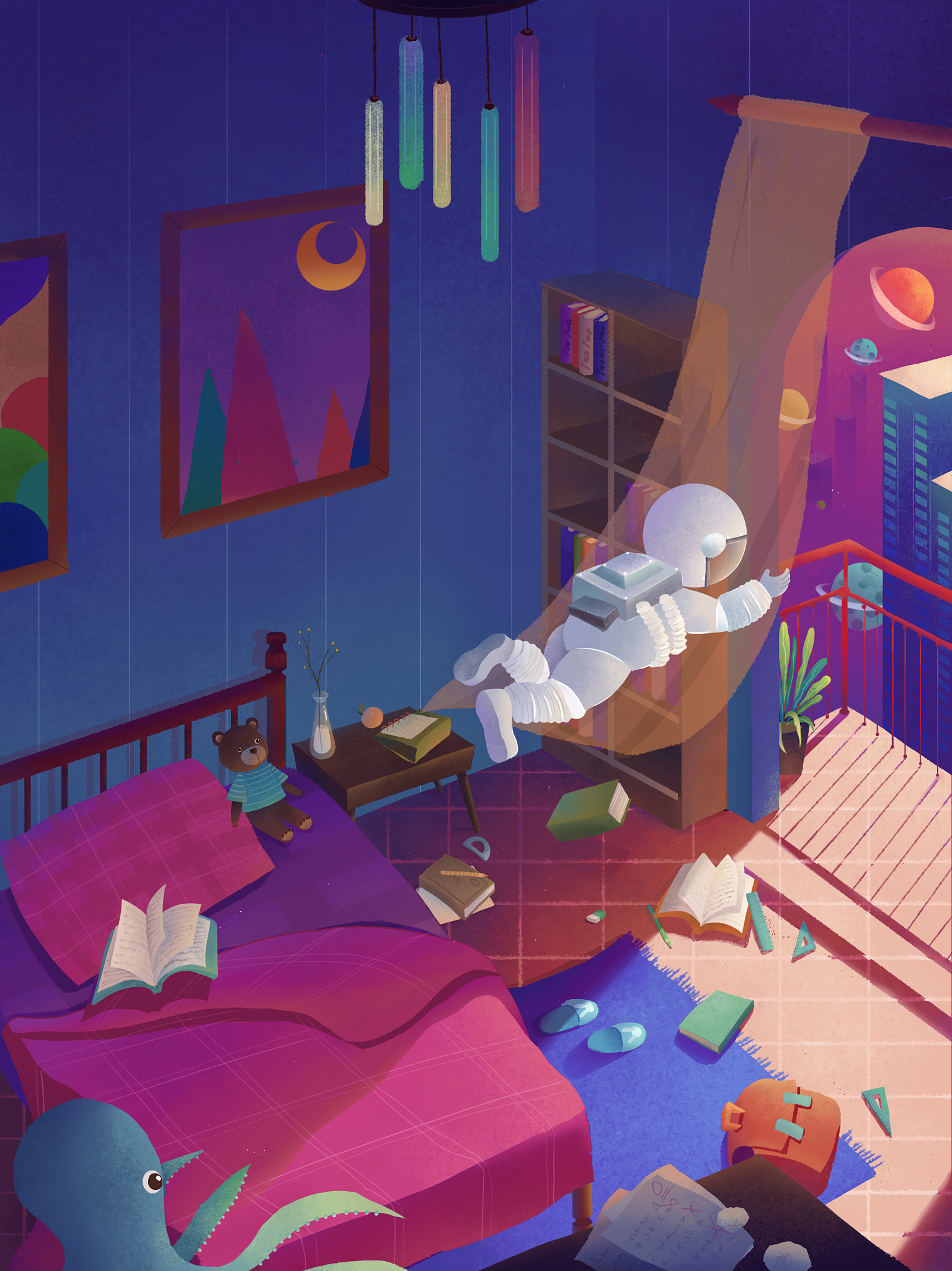 三重梦境：深度睡眠中的奇妙之旅