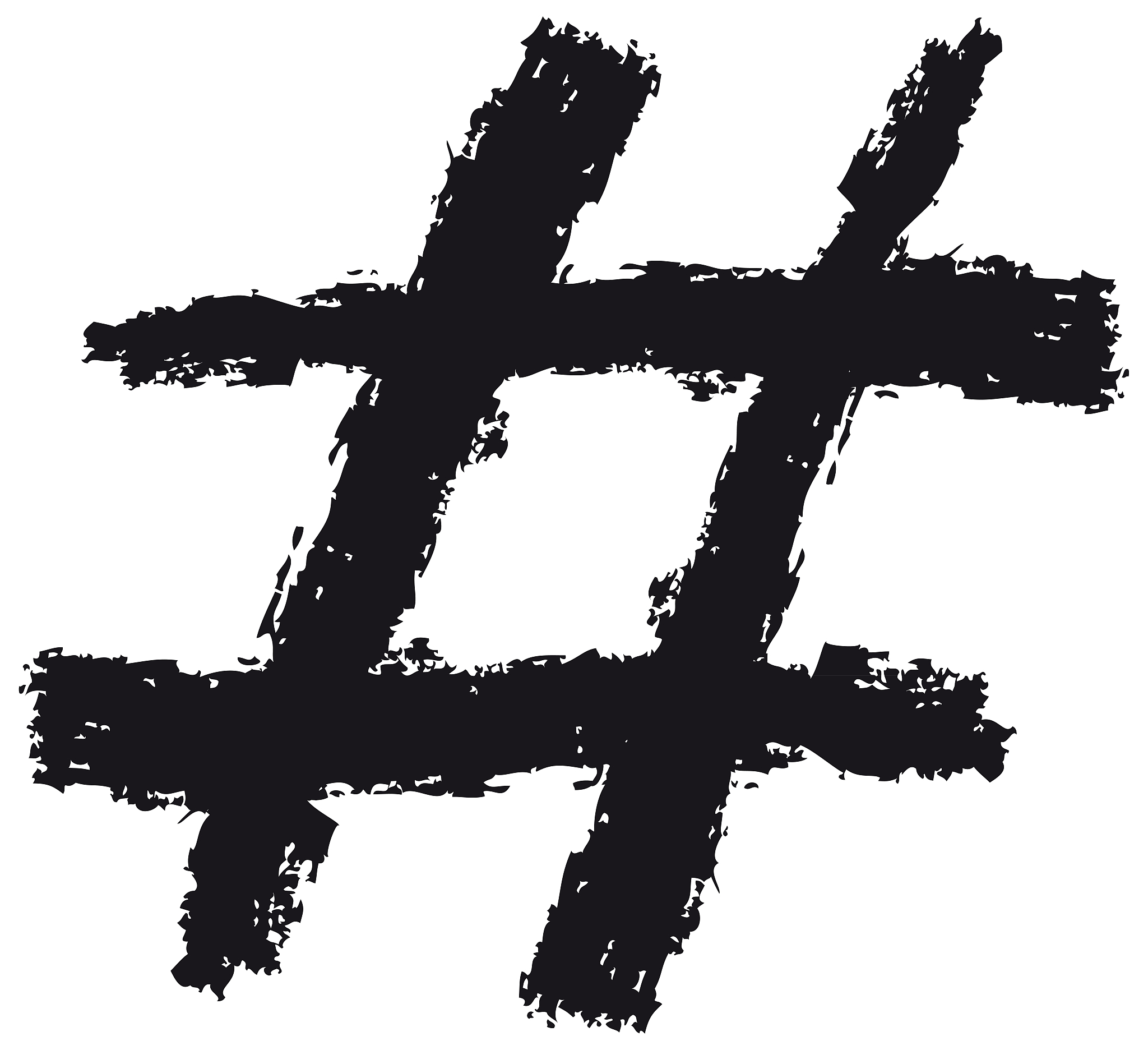 hashtag symbol