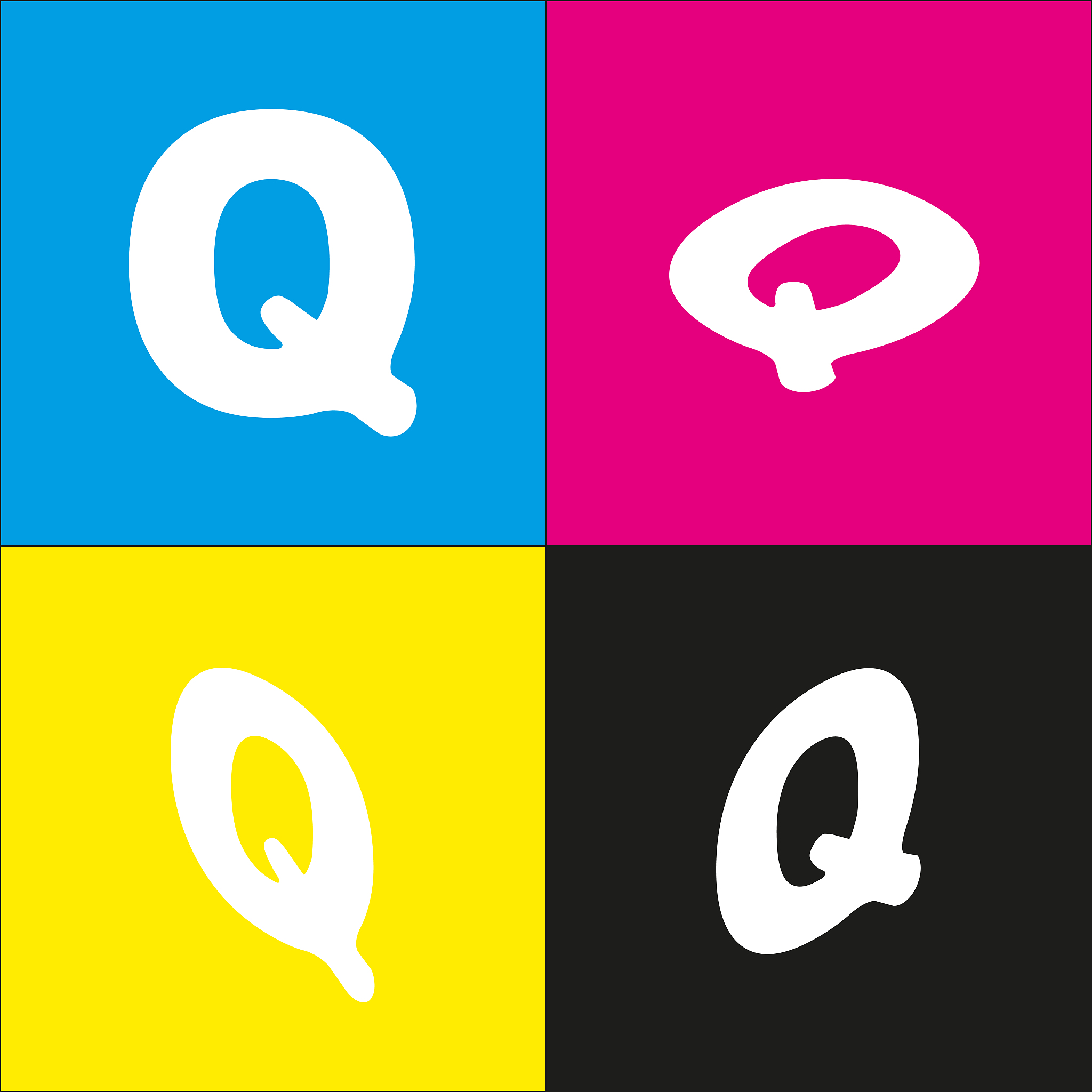 letter q sign design template element