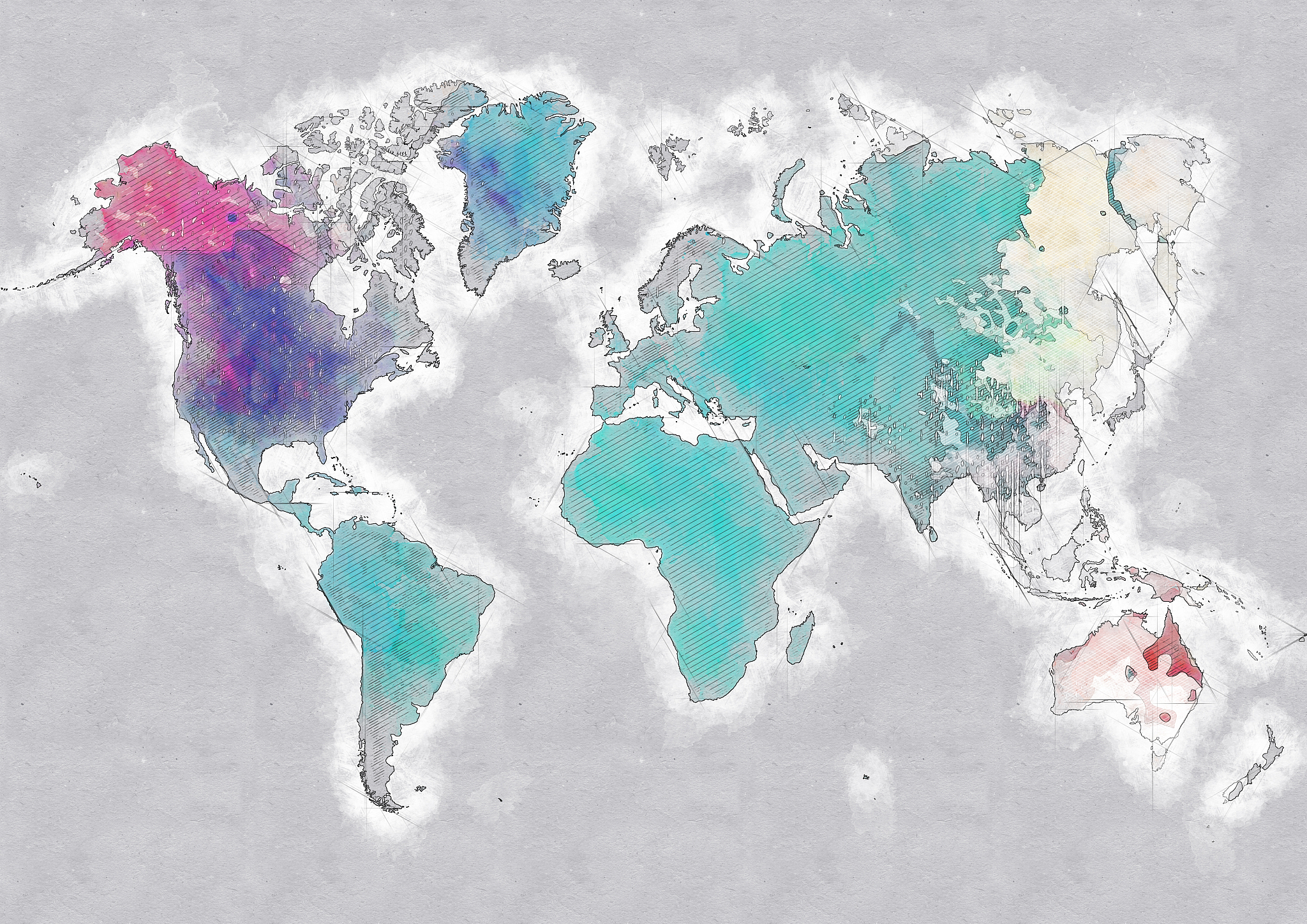 abstract earth