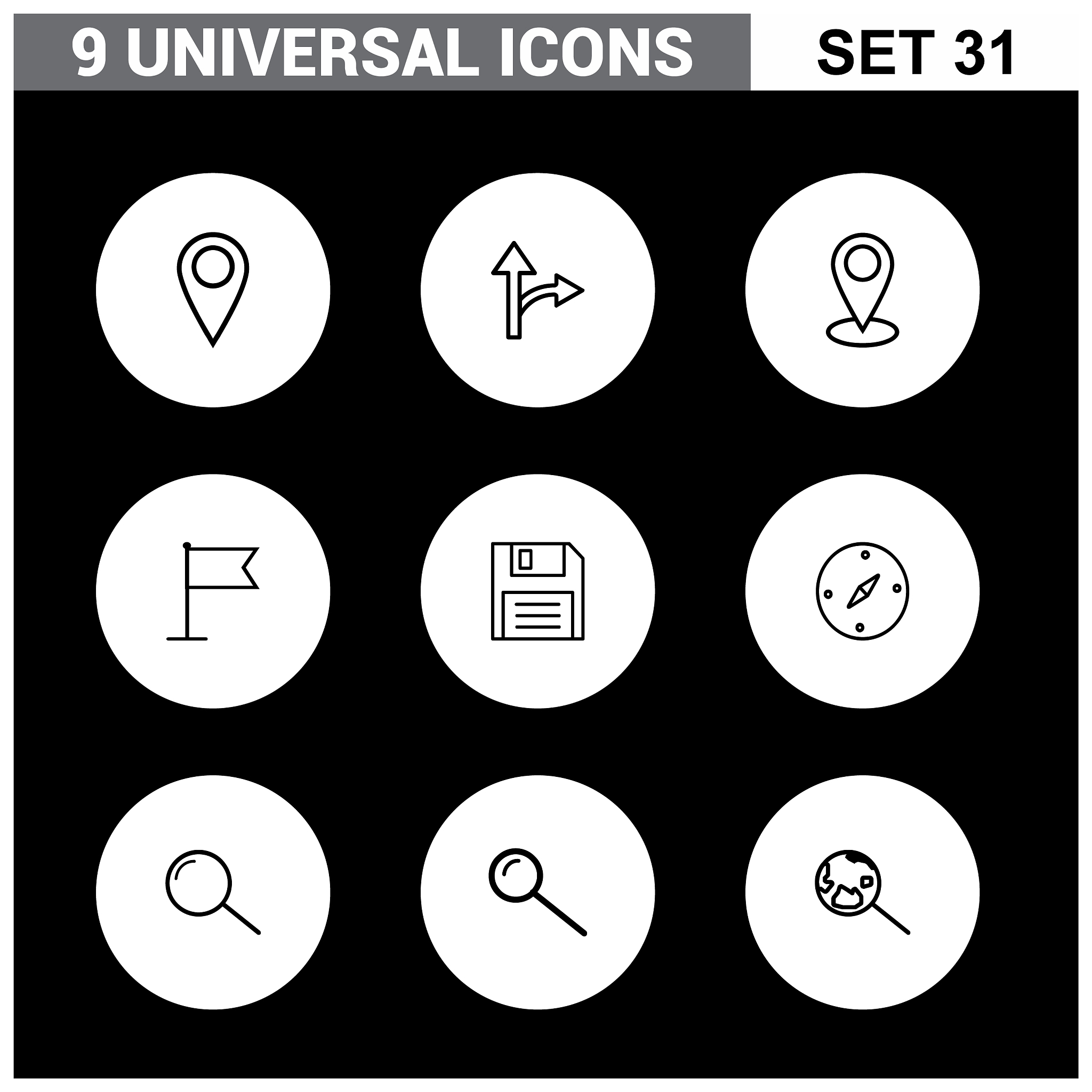 universal icons set