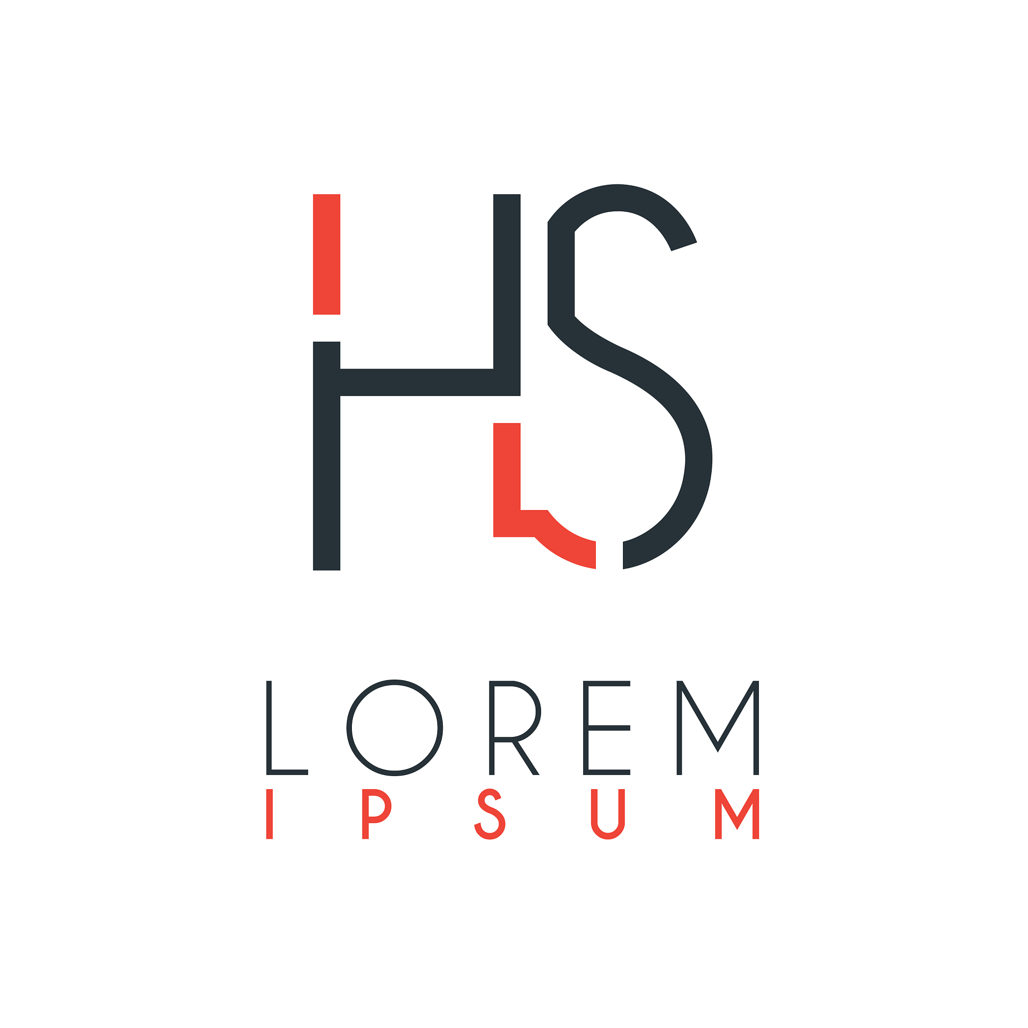 the logo between letter h and letter s or hs