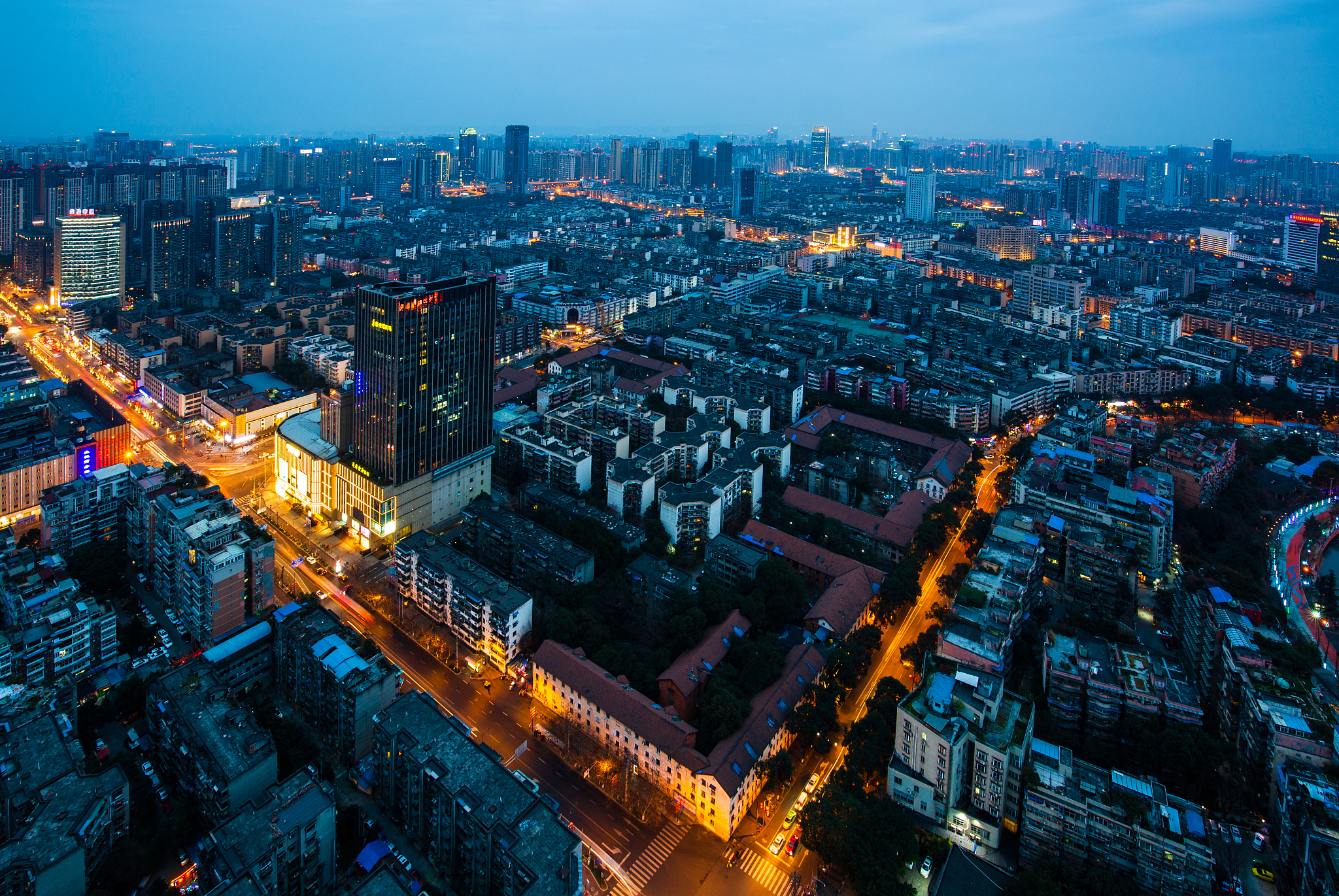 成都都市夜景