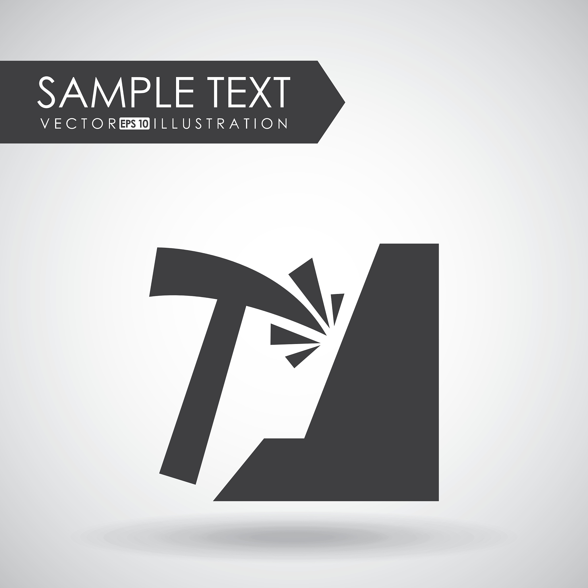 mining industry icon design