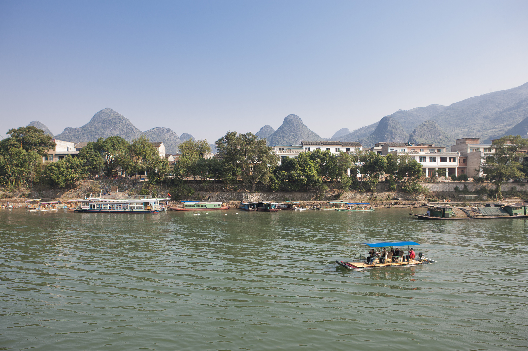 中国,广西省,阳朔,漓江,风景