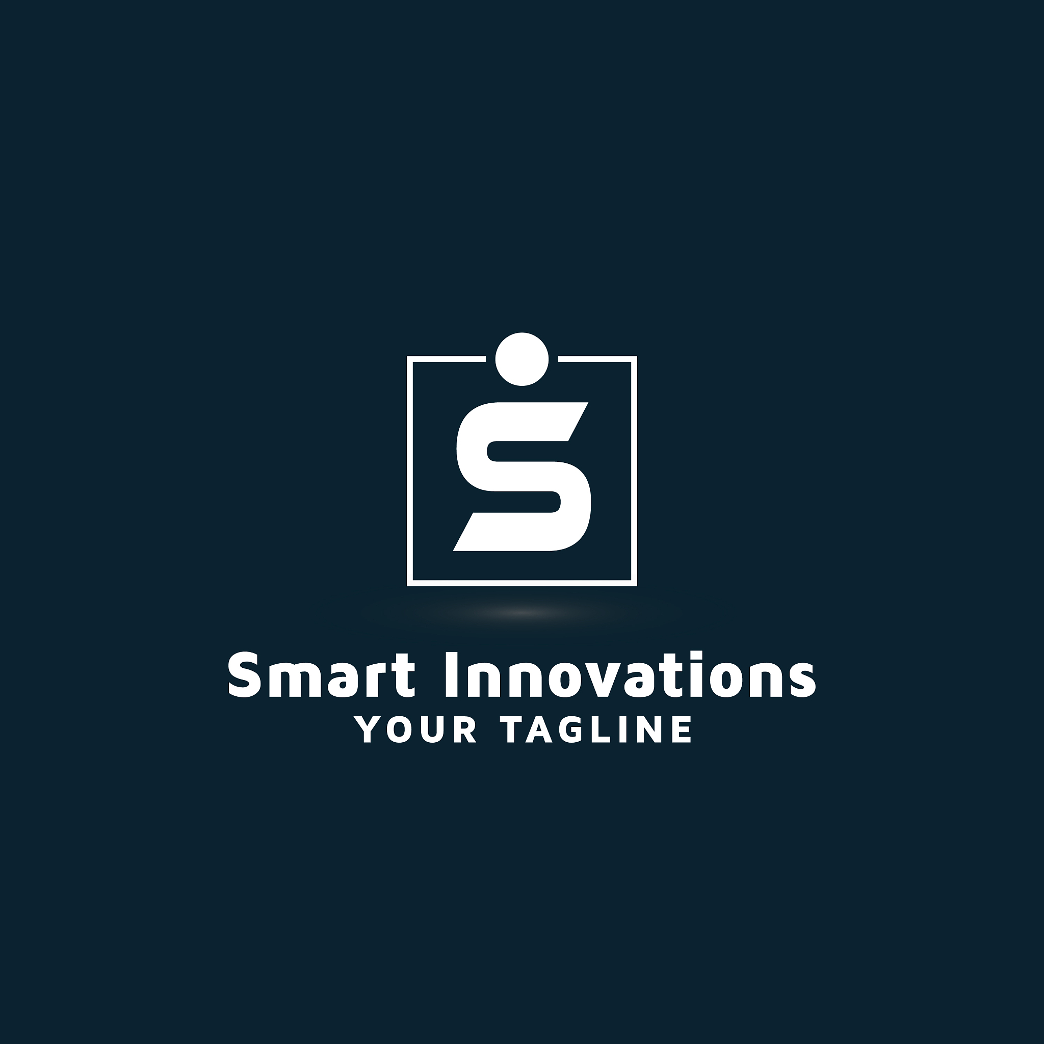 si logo design template