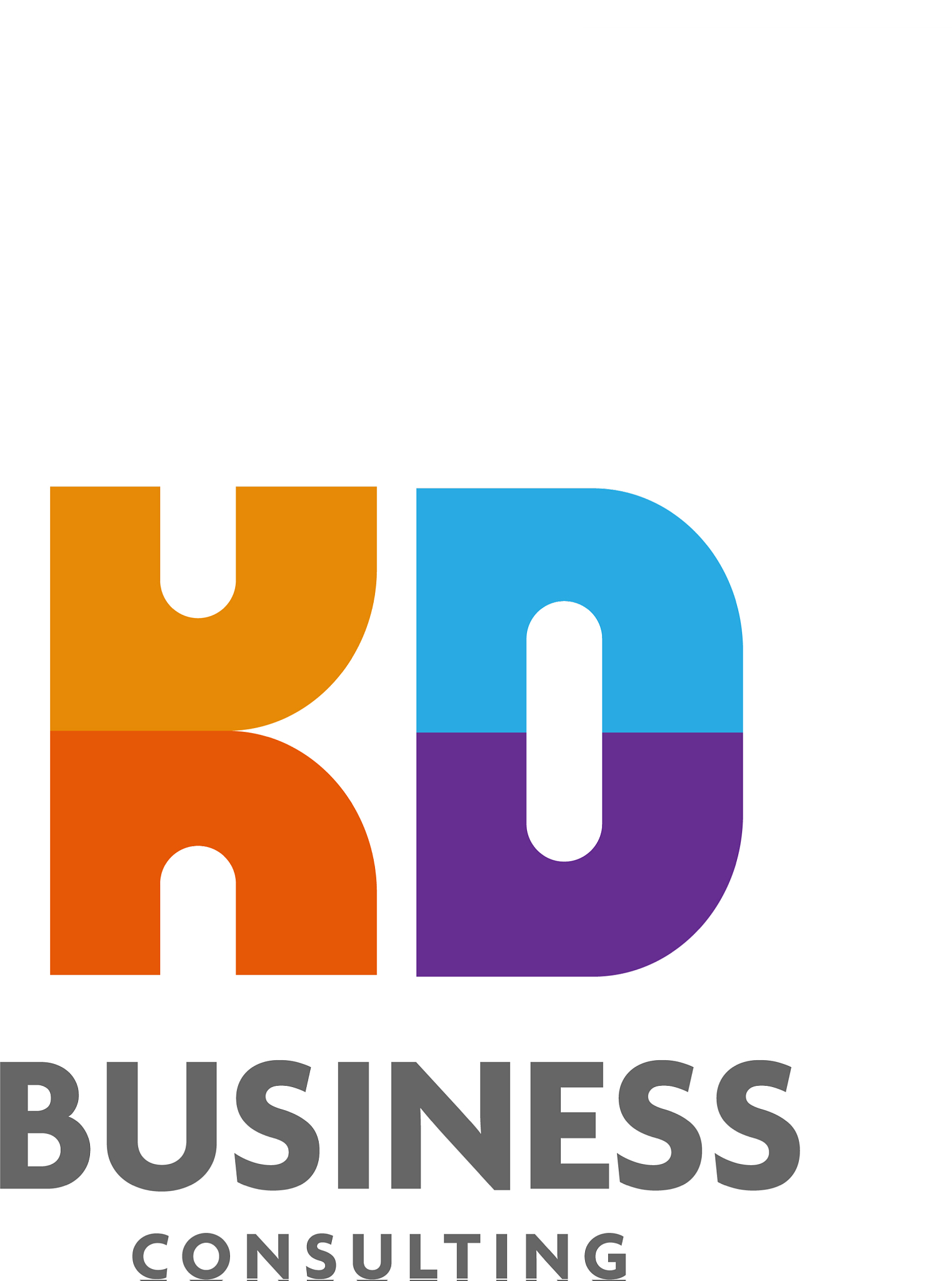 letter kd logo simple design template business