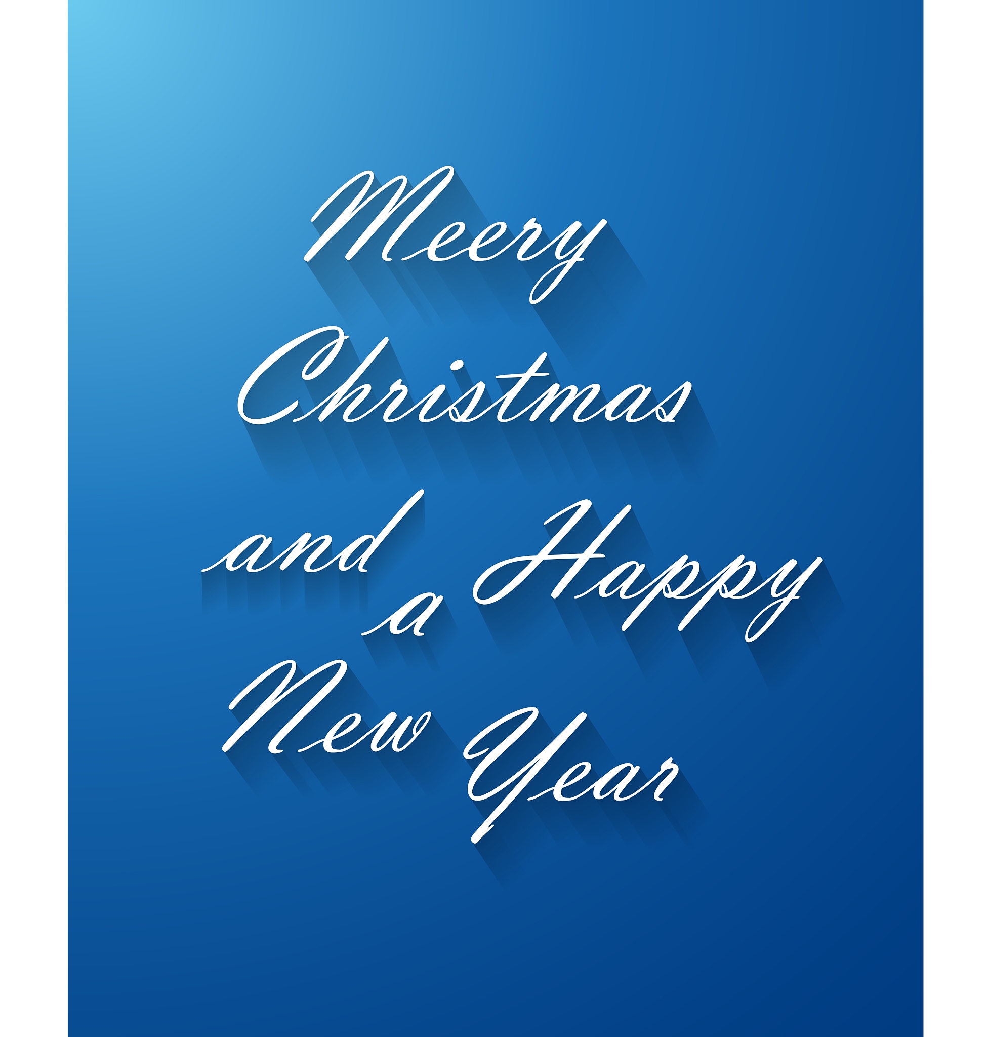 merry christmas and new year background with text