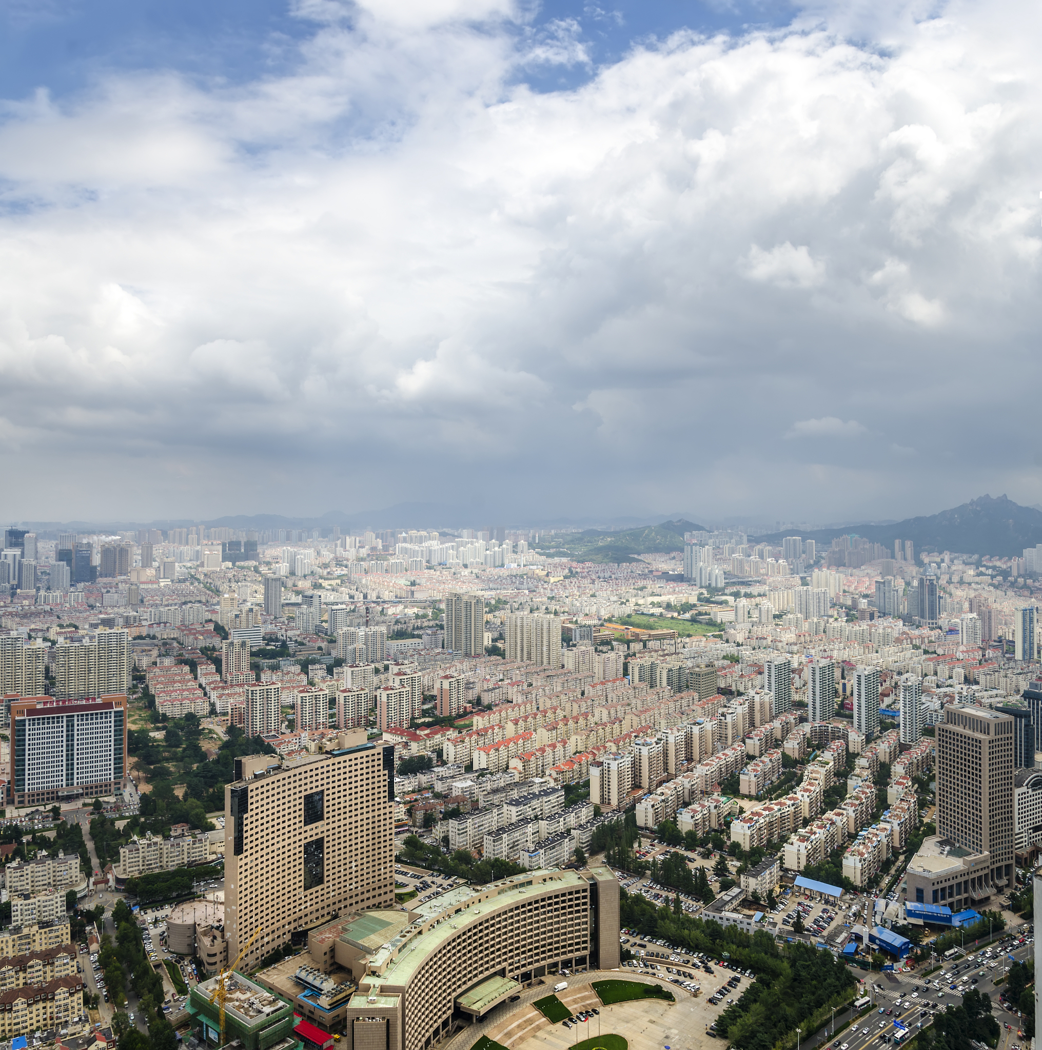 青岛城市风光日景