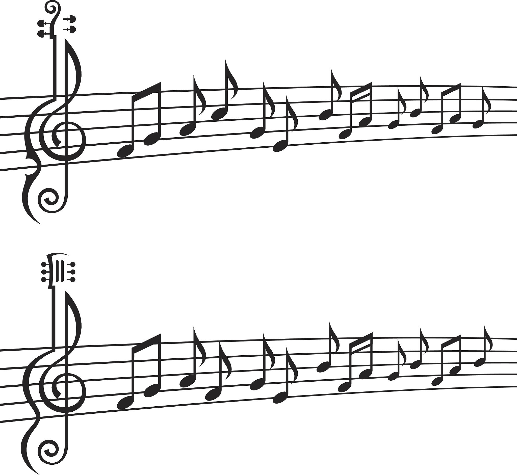 五线谱上的音符怎么看