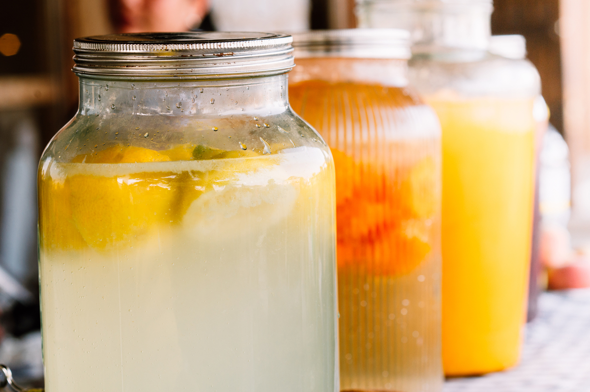 百香姜梨有机醋饮的做法 - 清爽一夏的健康饮品