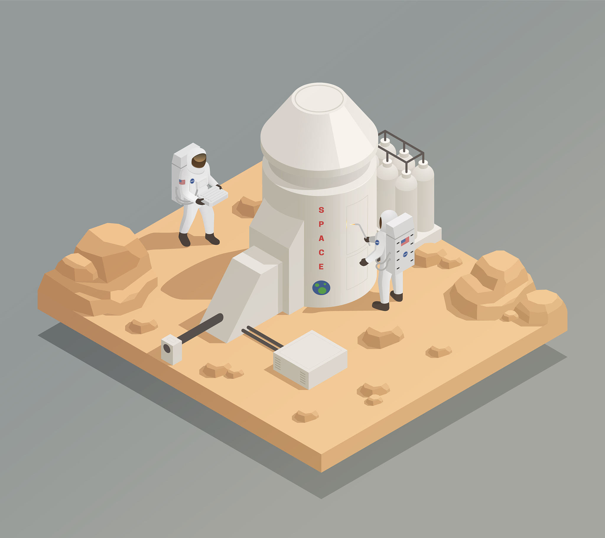 Isometric MINI Cheetah Soldier: Futuristic, Hyperrealistic, and Adorable
