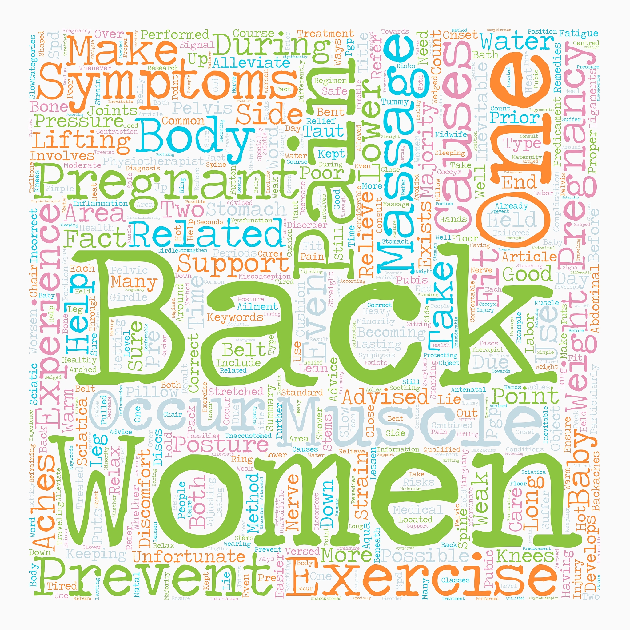 the aches and pains of pregnancy and back pain