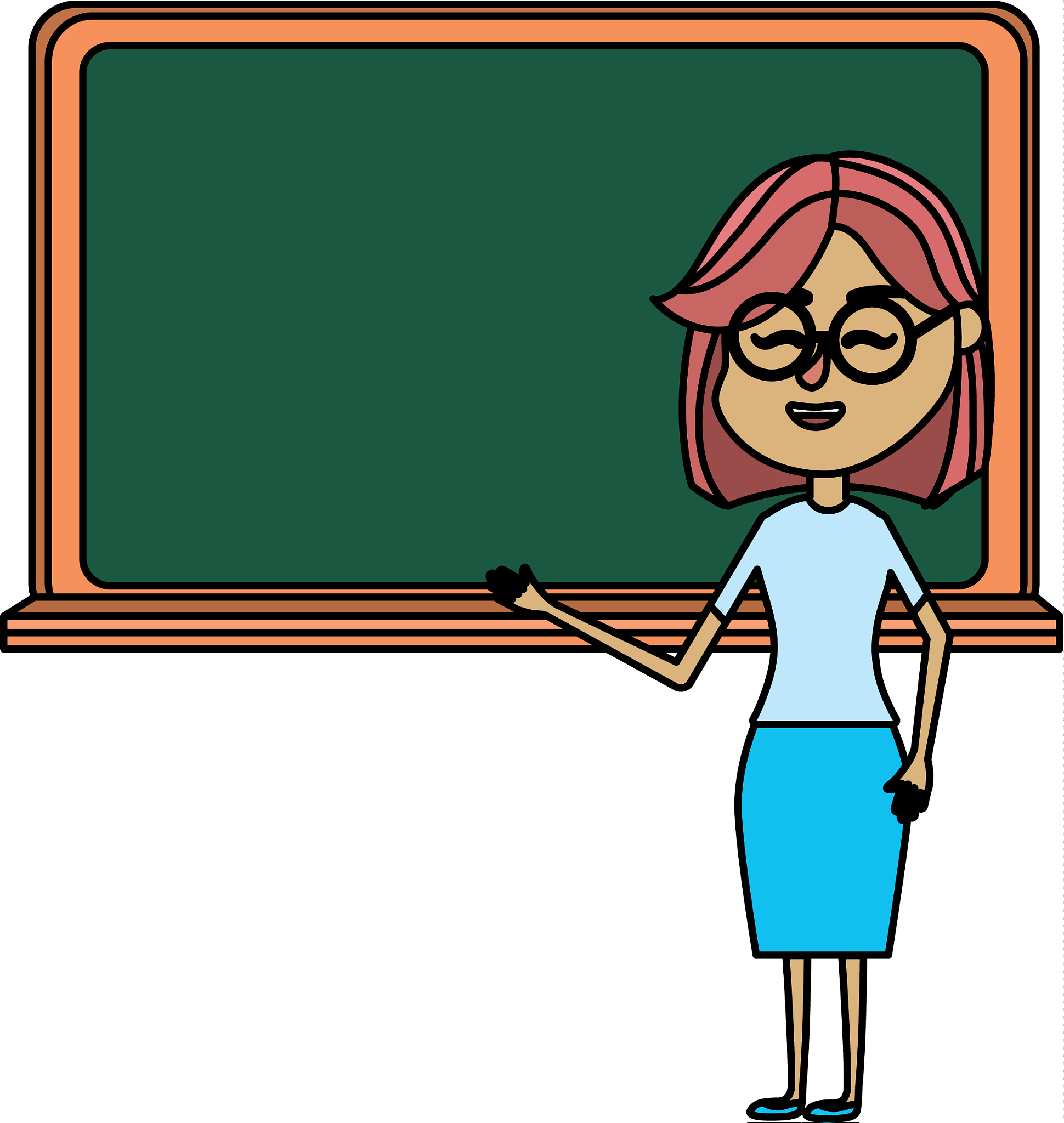woman teacher teaching to the student in the