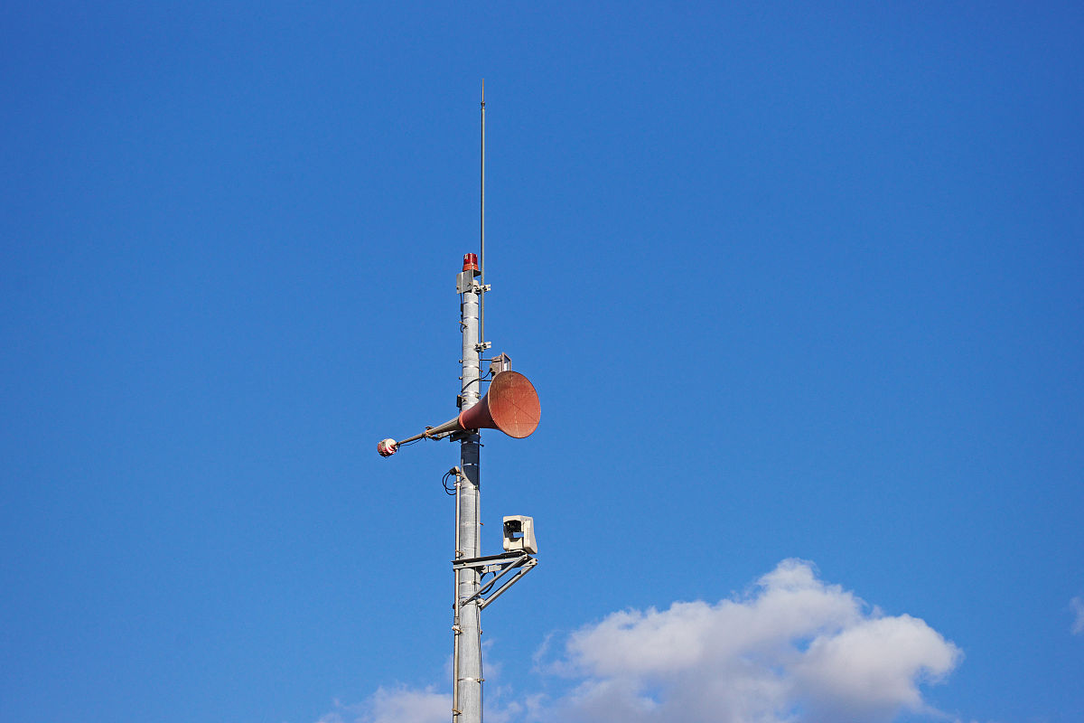室外扬声器,监控摄像机