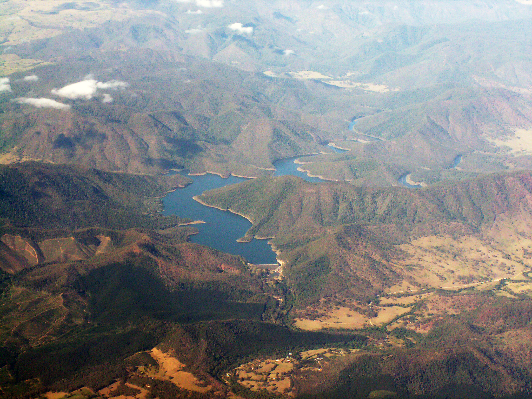 borumba dam in queensland, australia