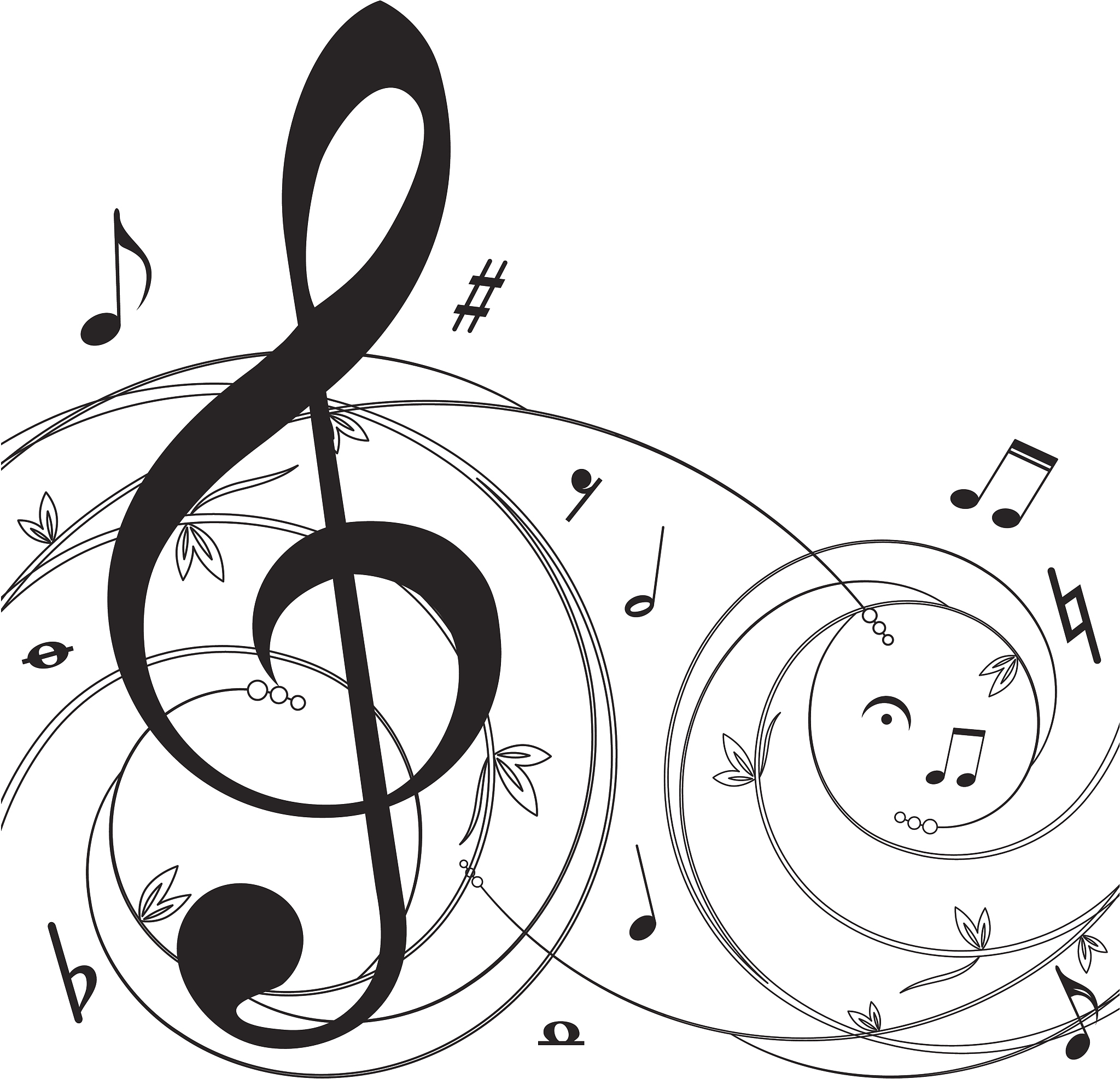 music background.