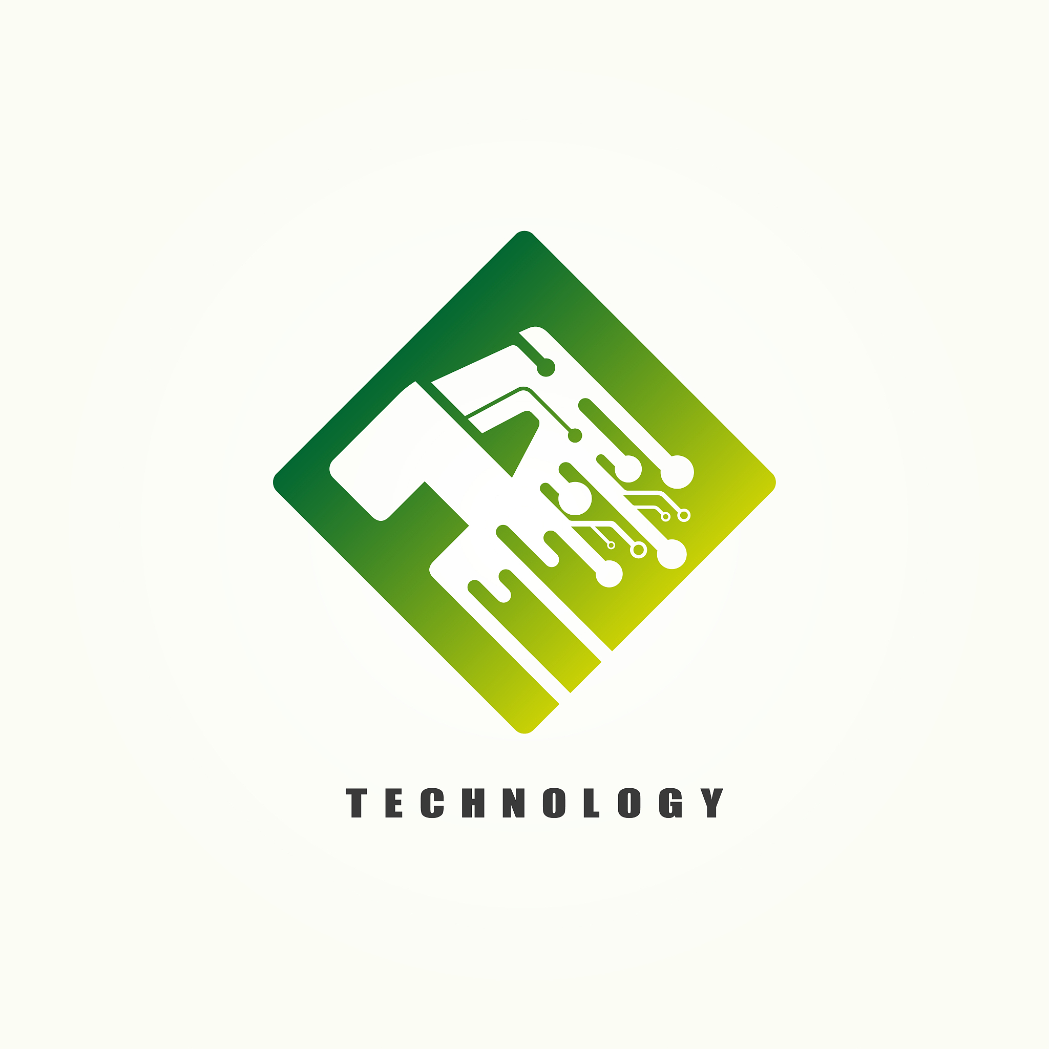 a creative design letters, technology icons