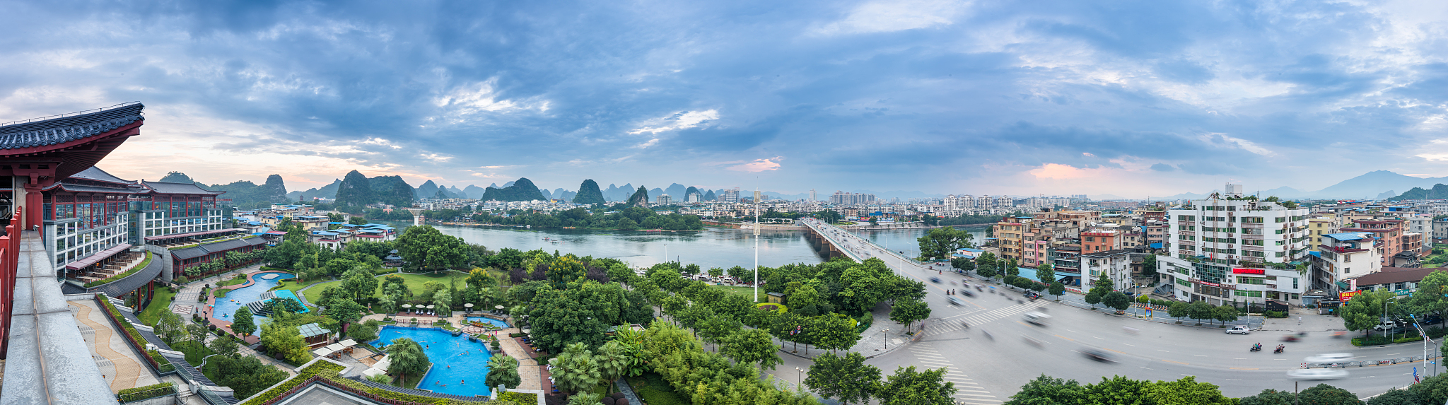 桂林城市全景