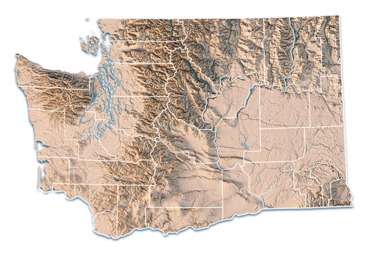 Geographic Features of the United States: Mountains, Plains, Deserts, & More