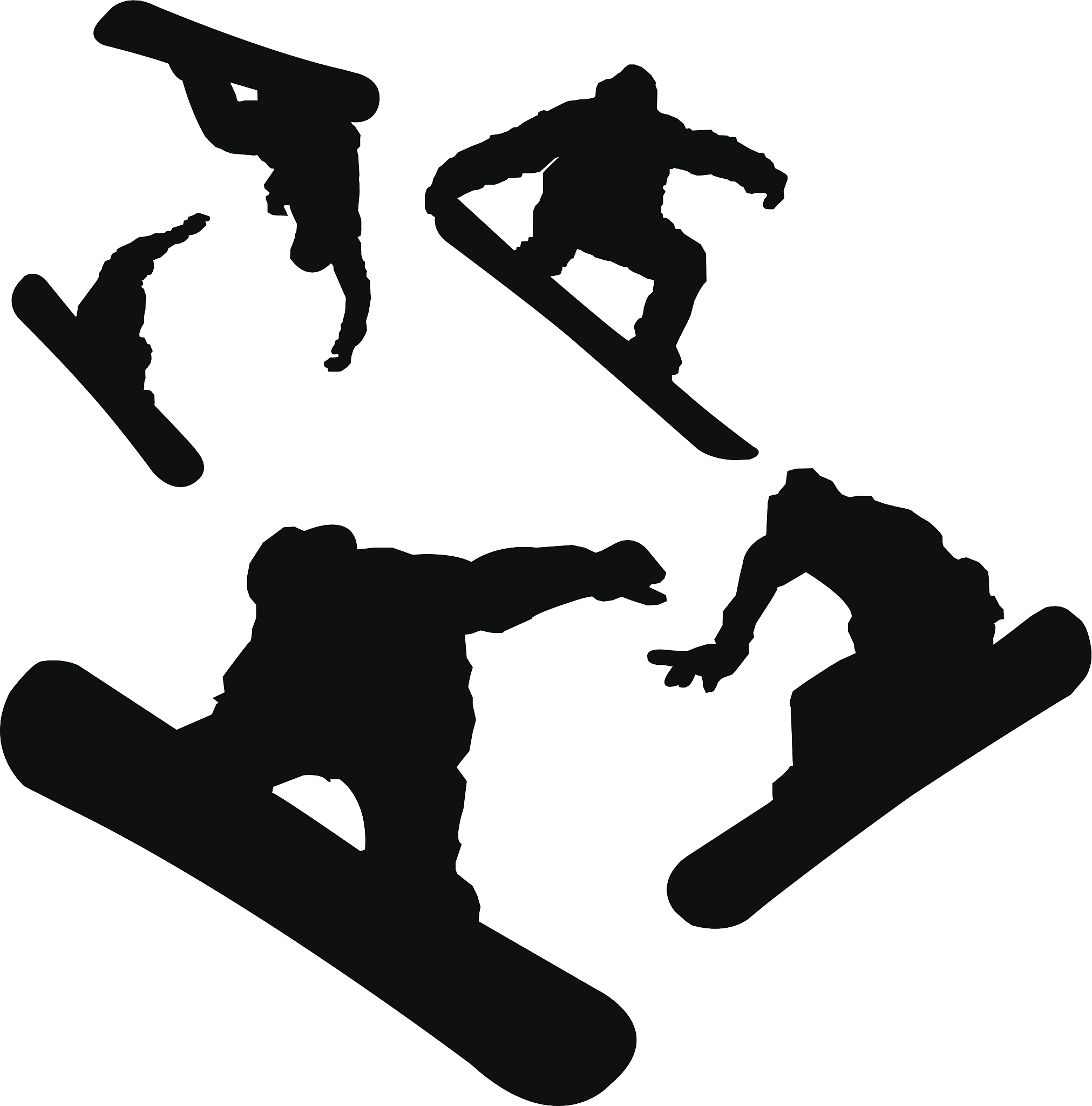 aerial snowboarder