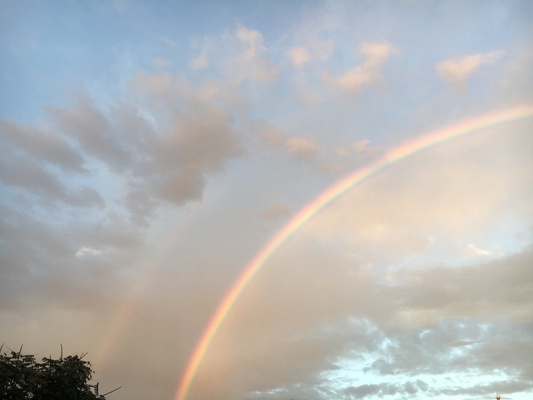 彩色云：罕见的天气现象，揭秘彩虹云的形成原因