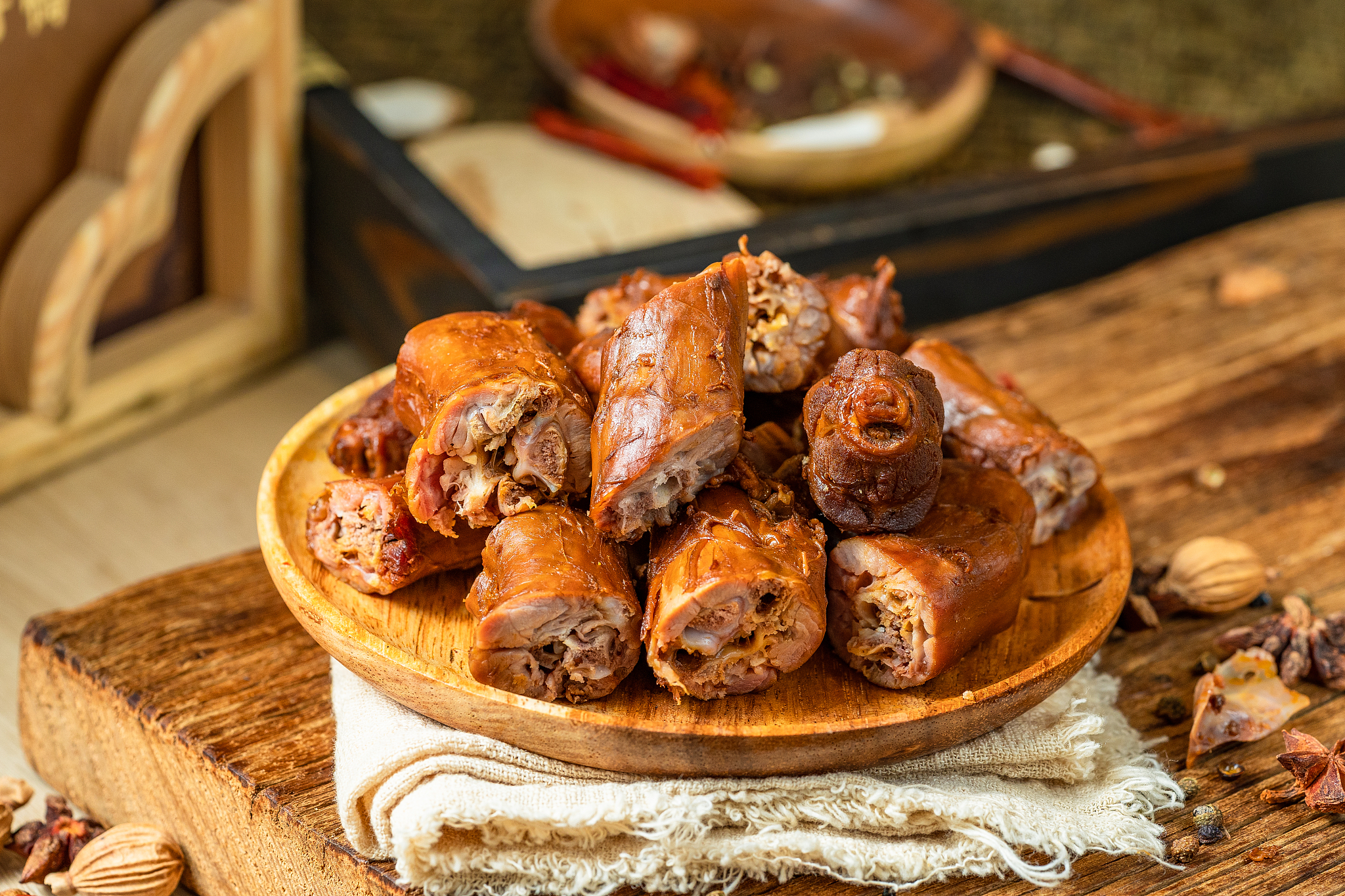 关于鸭脖的名称