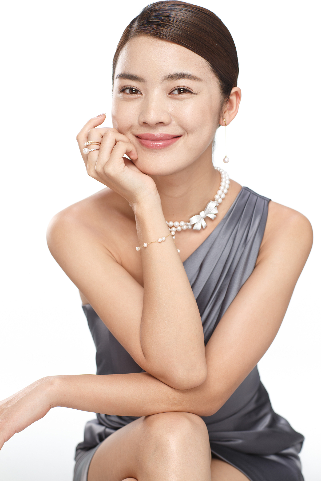 优雅女士肖像