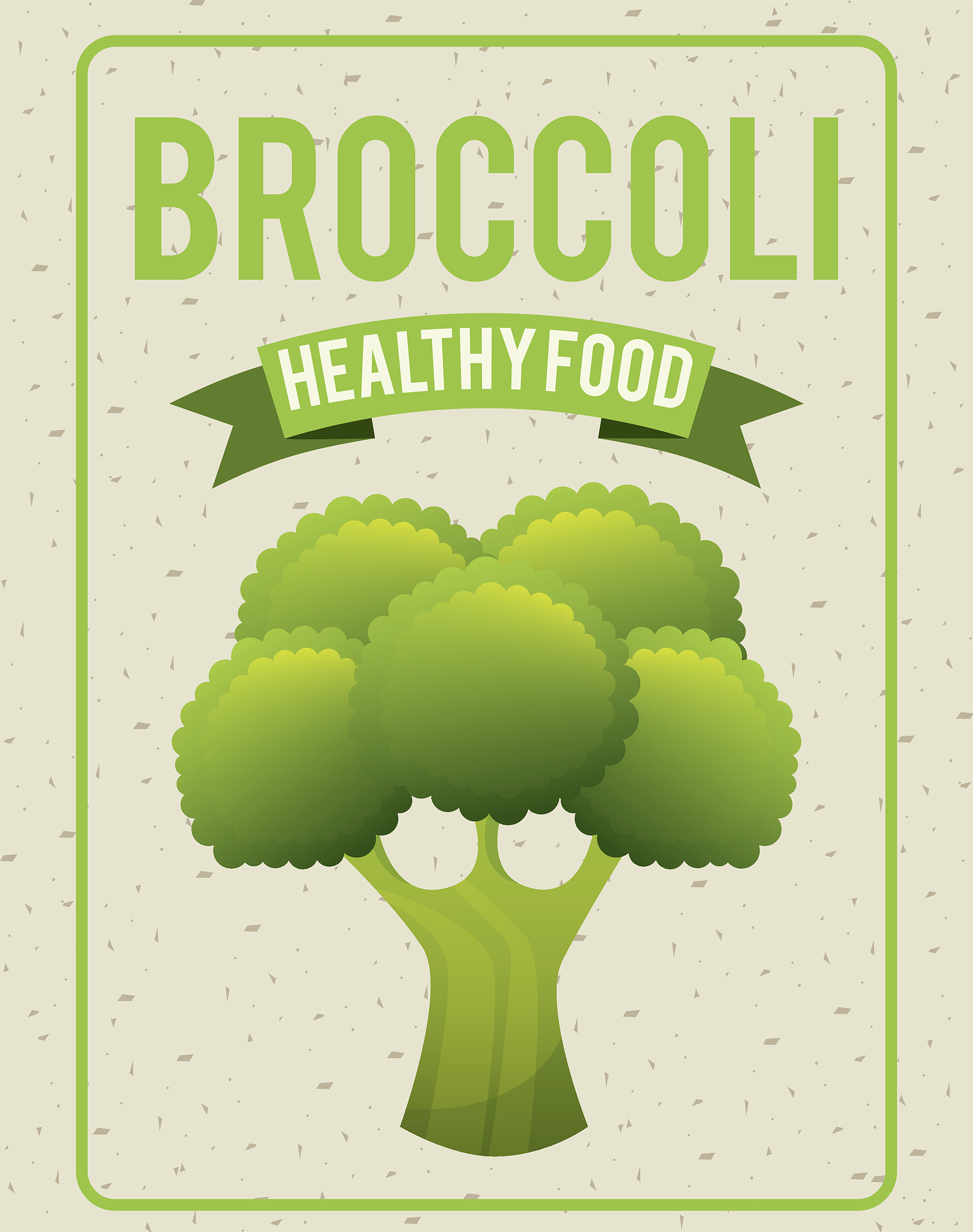 organic healthy food design