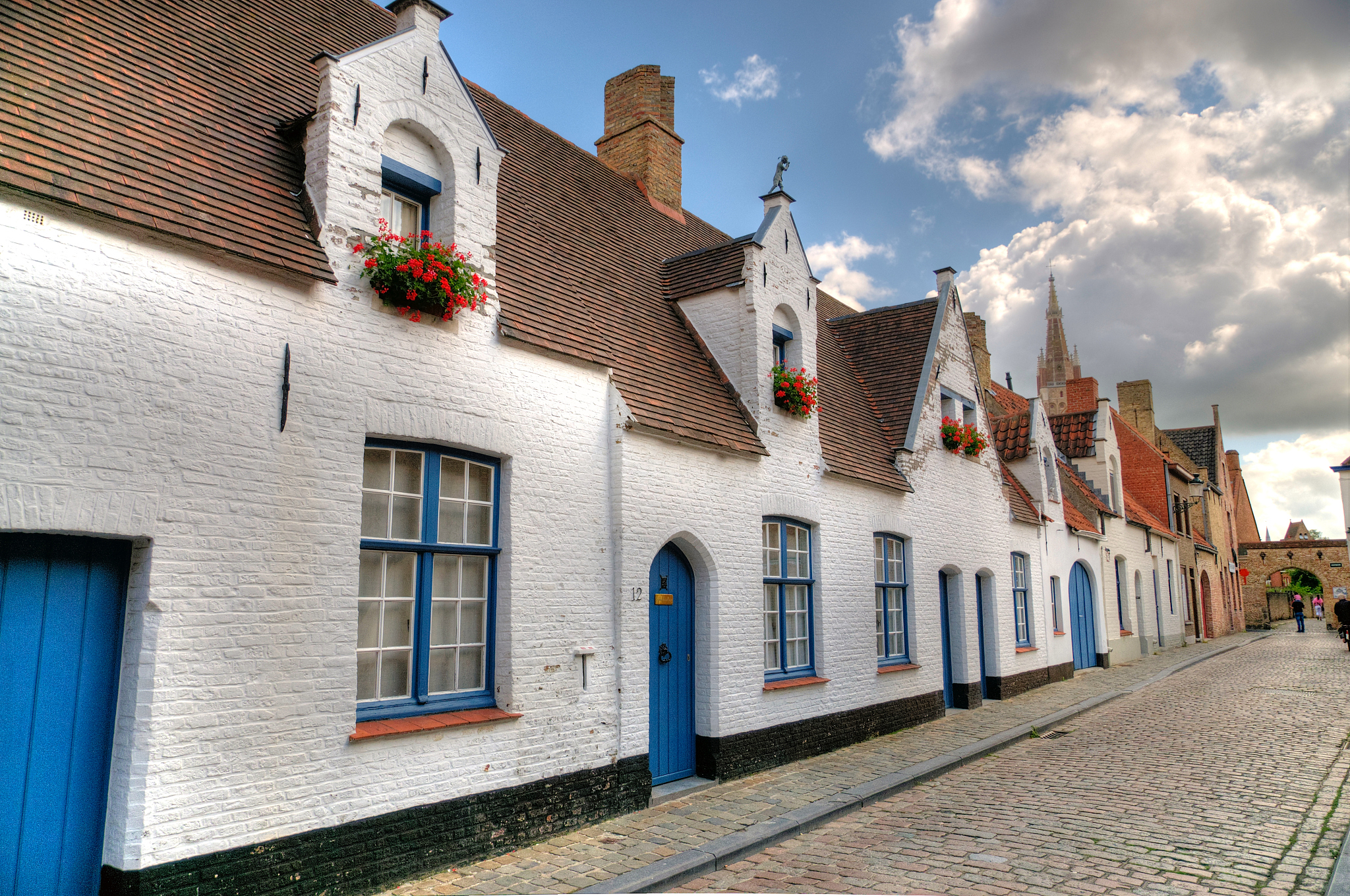 old street of bruges - sint jan in de meers