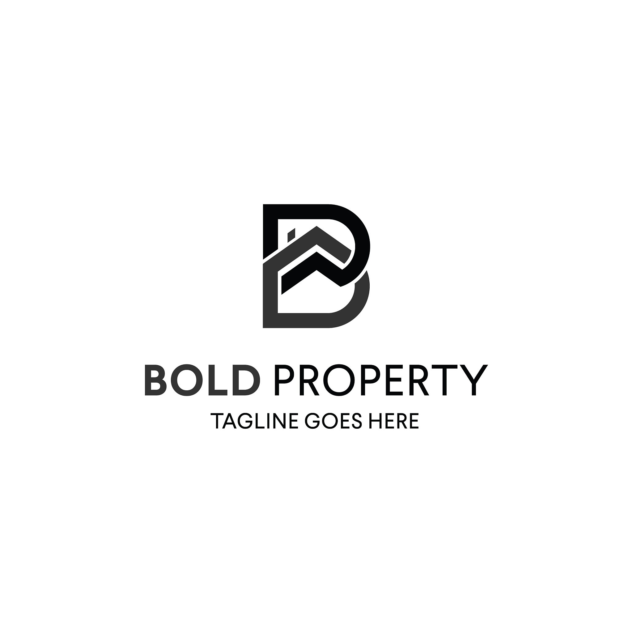 b home logo